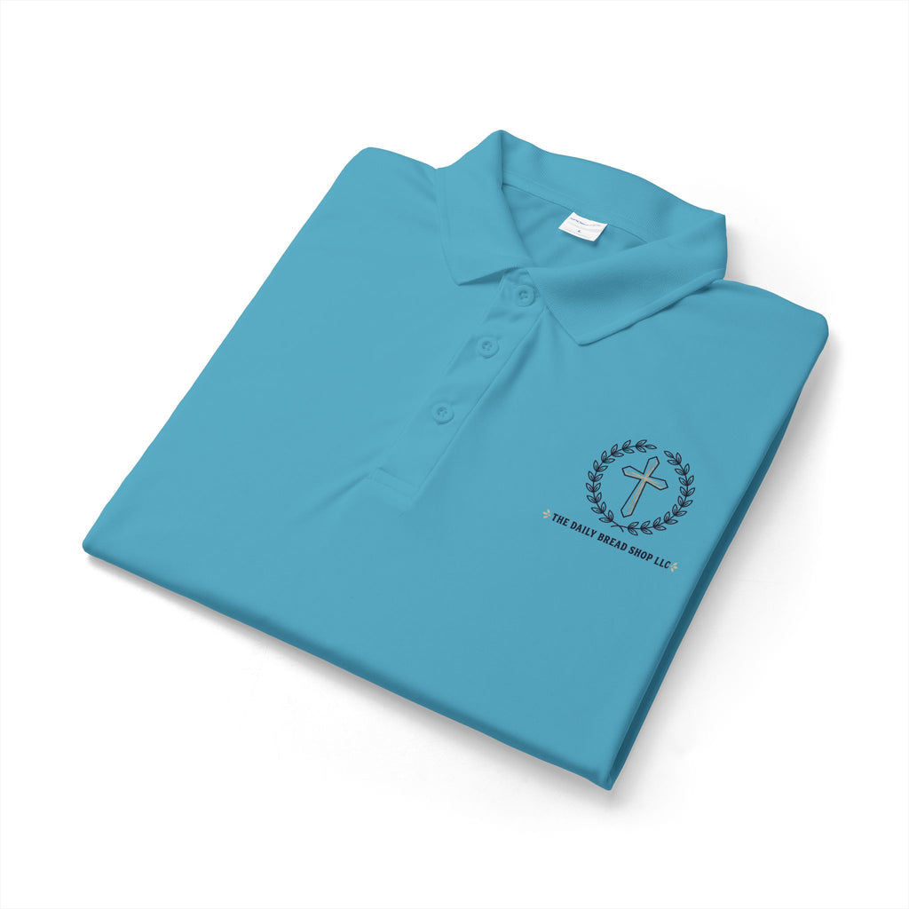 The Daily Bread Shop LLC Breathable Polo (Customizable)