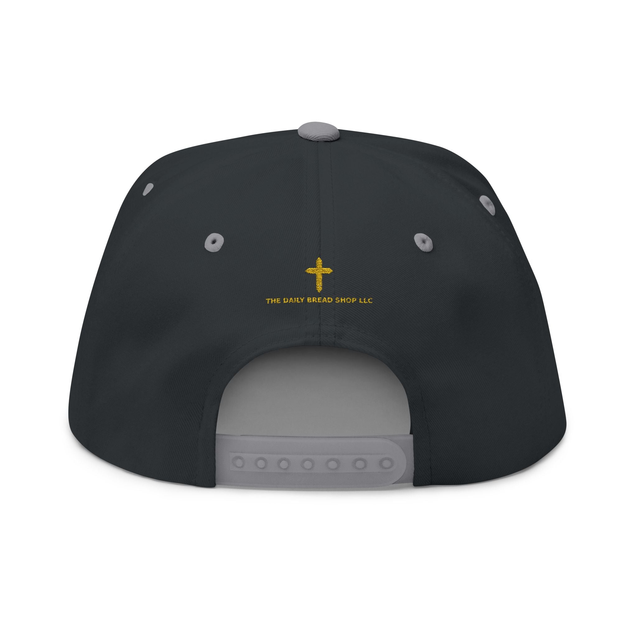 Hallelujah Anyway Flat Bill Cap — Embroidered Christian Snapback