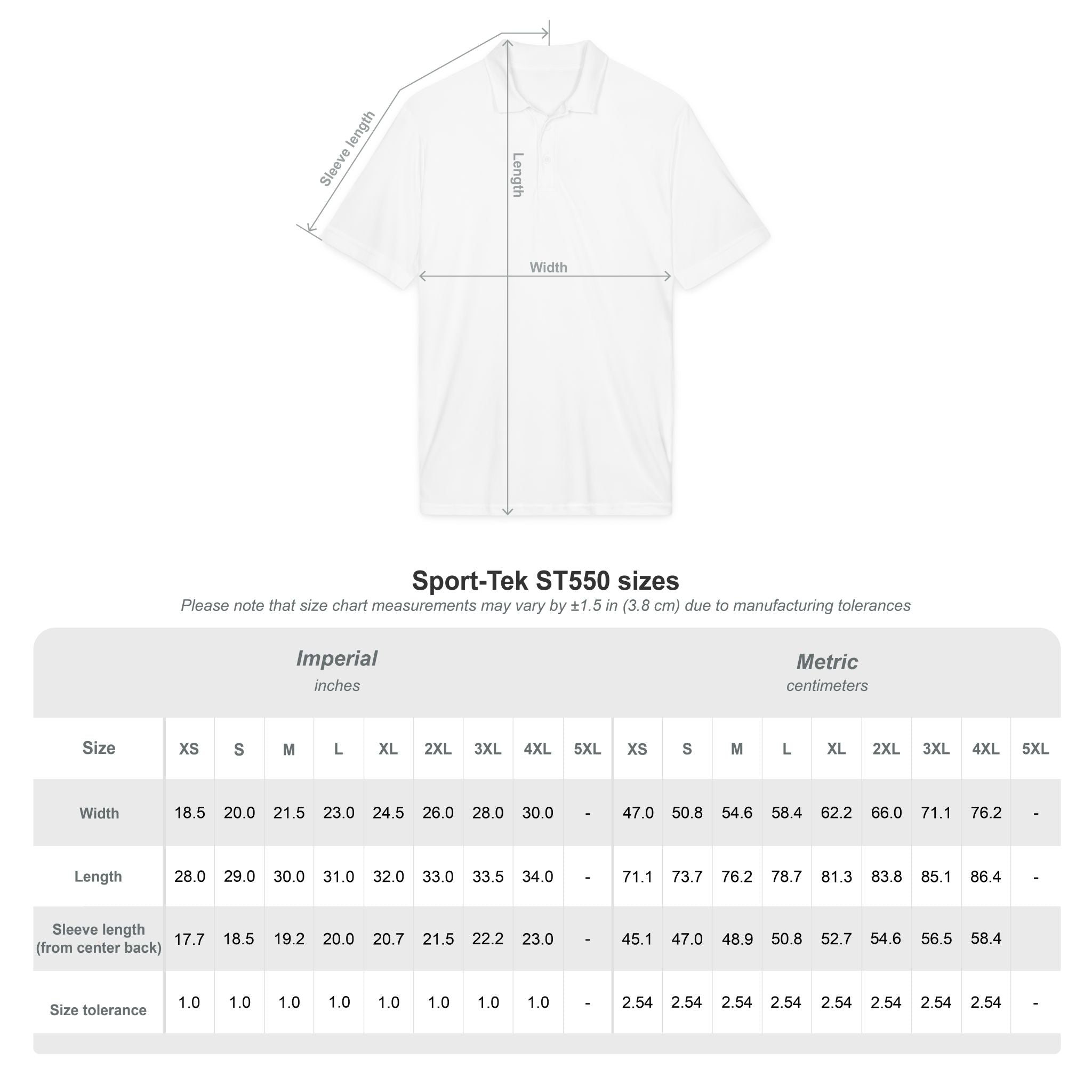 The Daily Bread Shop LLC Breathable Polo (Customizable)