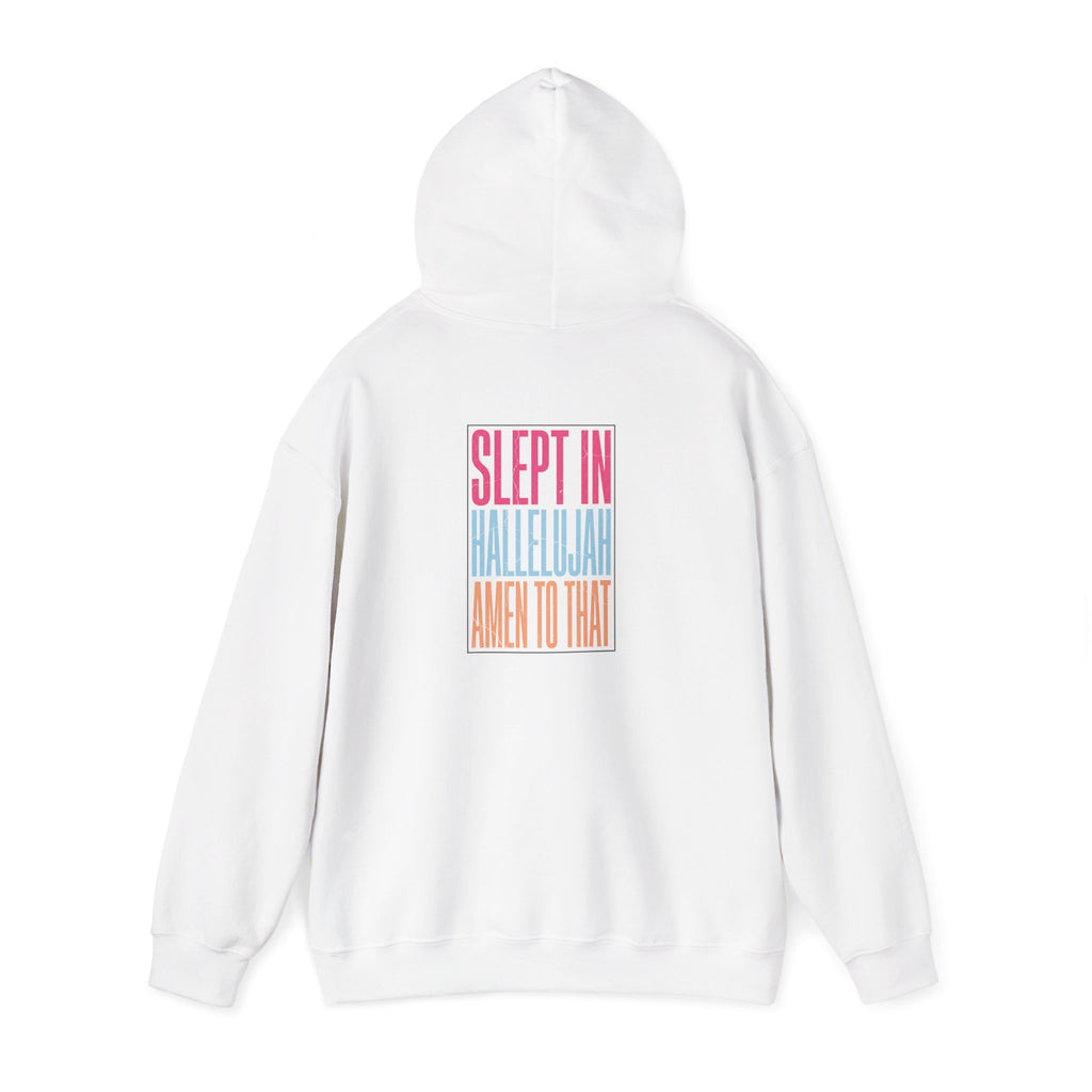Sleep In Hallelujah Hoodie | Everything Hallelujah, ironic gratitude