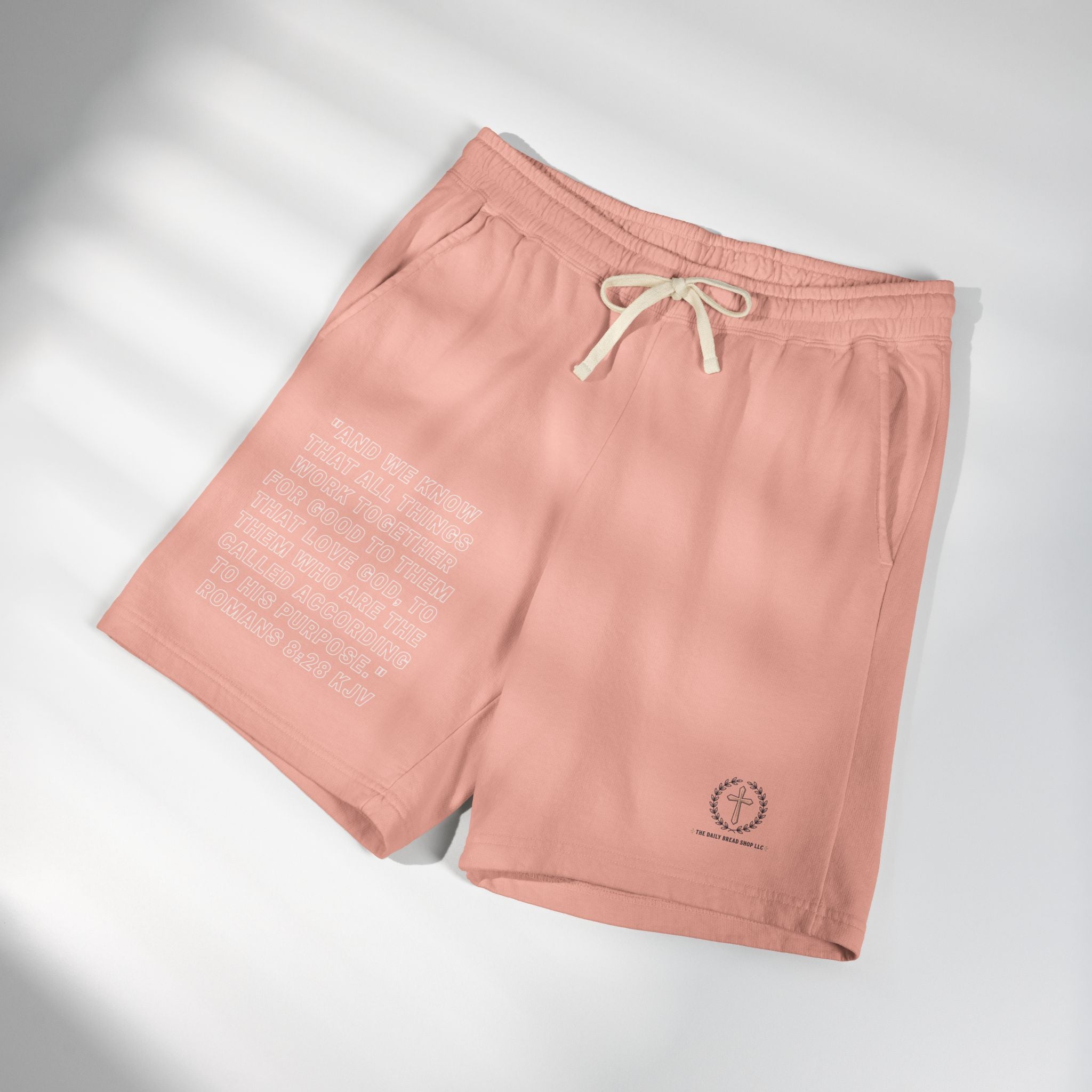 The Daily Bread Shop LLC Sweat Shorts — Lightweight Garment-Dyed Fleece