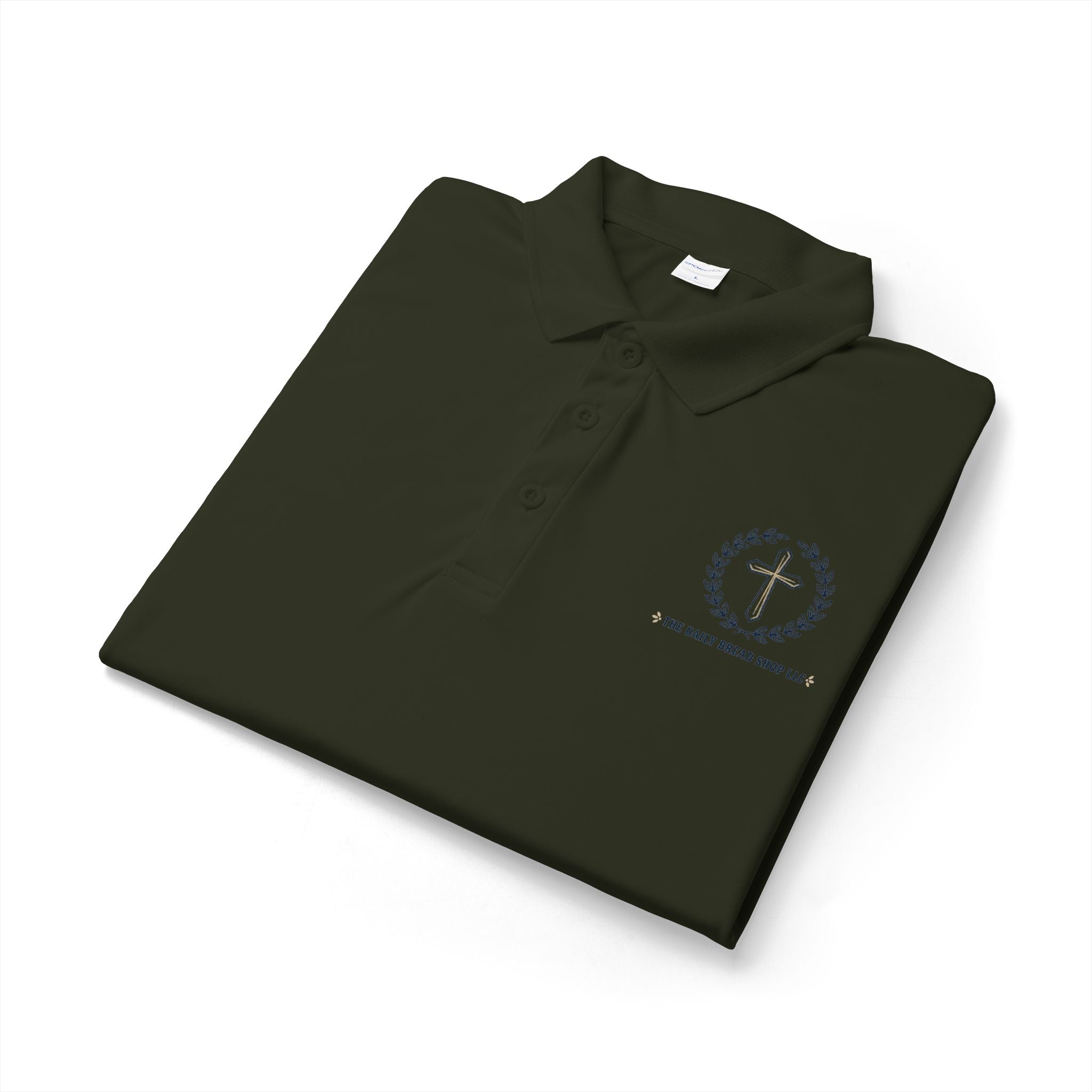The Daily Bread Shop LLC Breathable Polo (Customizable)