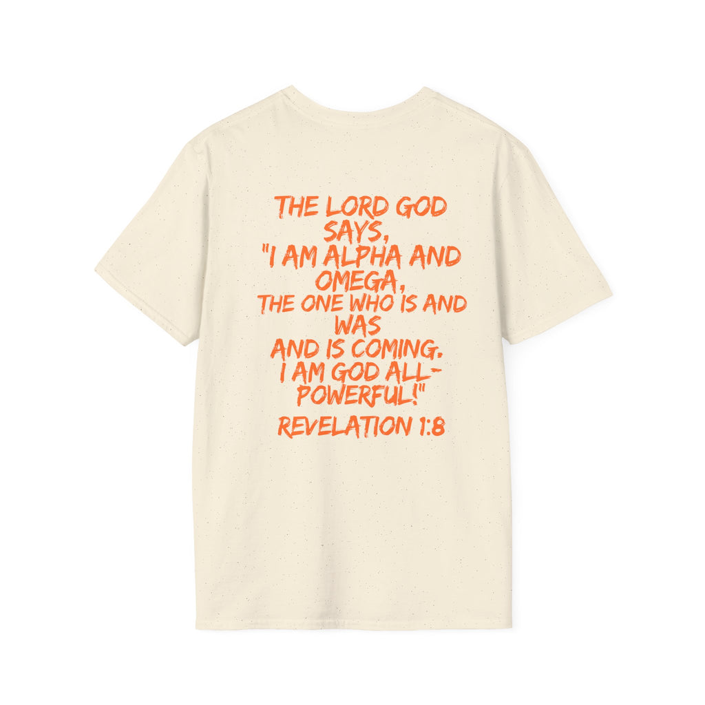 Yahweh Faith Tee — Revelation 1:8