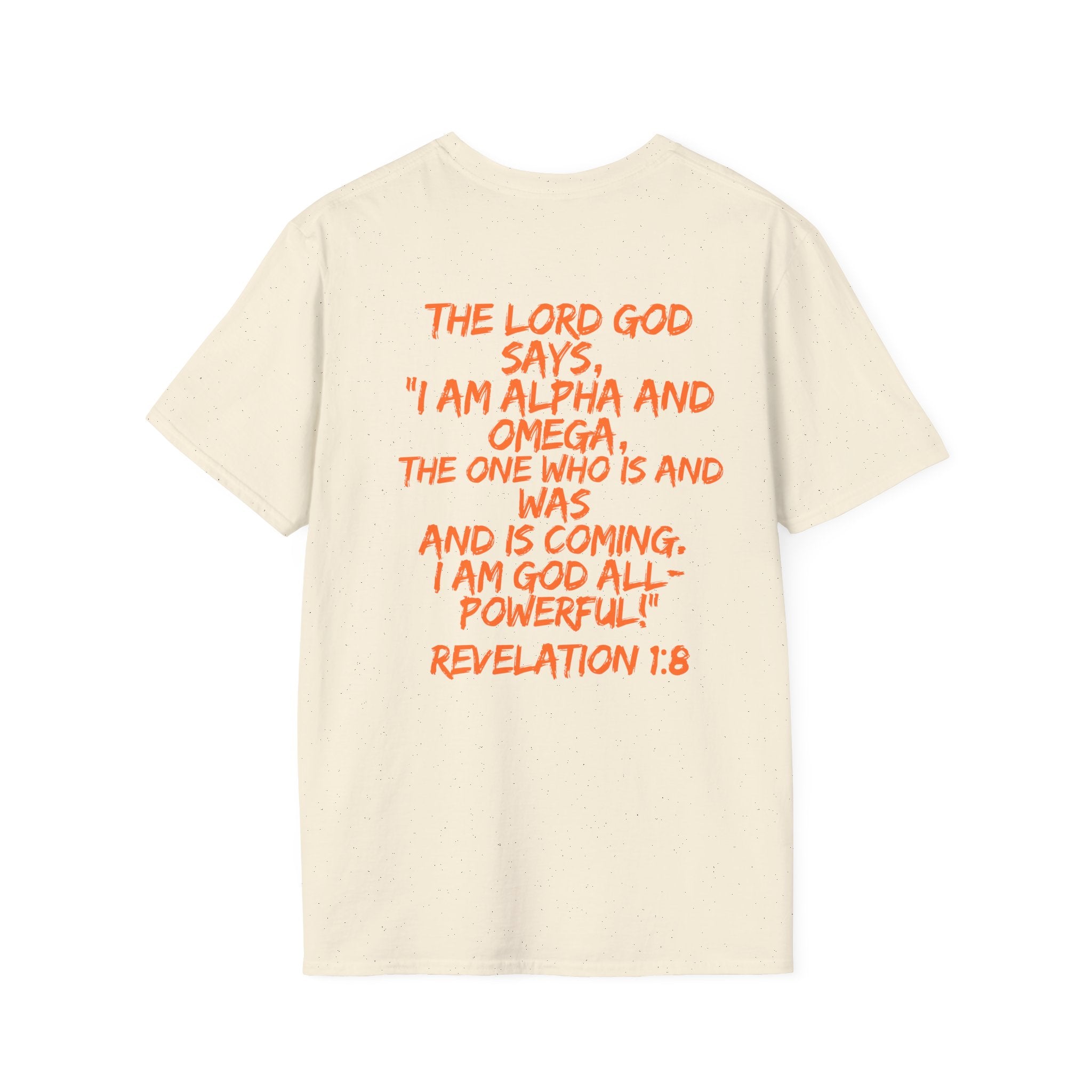 Yahweh Faith Tee — Revelation 1:8