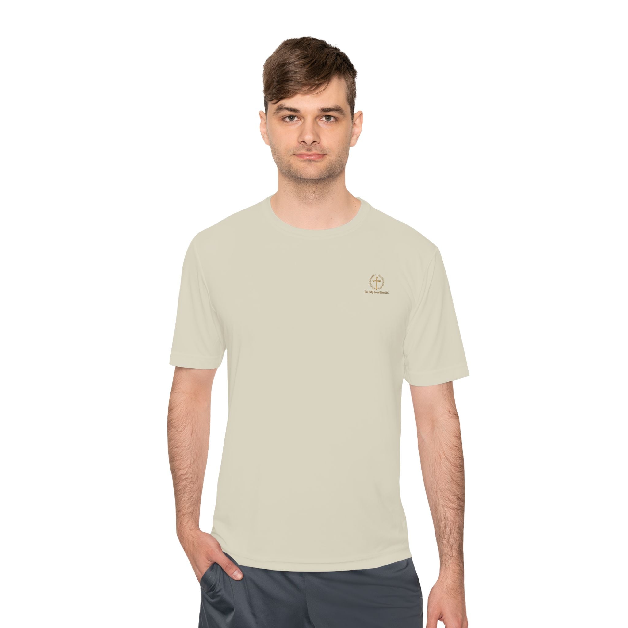 Faith Graphic Tee — “Walk By Faith Not By Sight” Moisture-Wicking Shirt