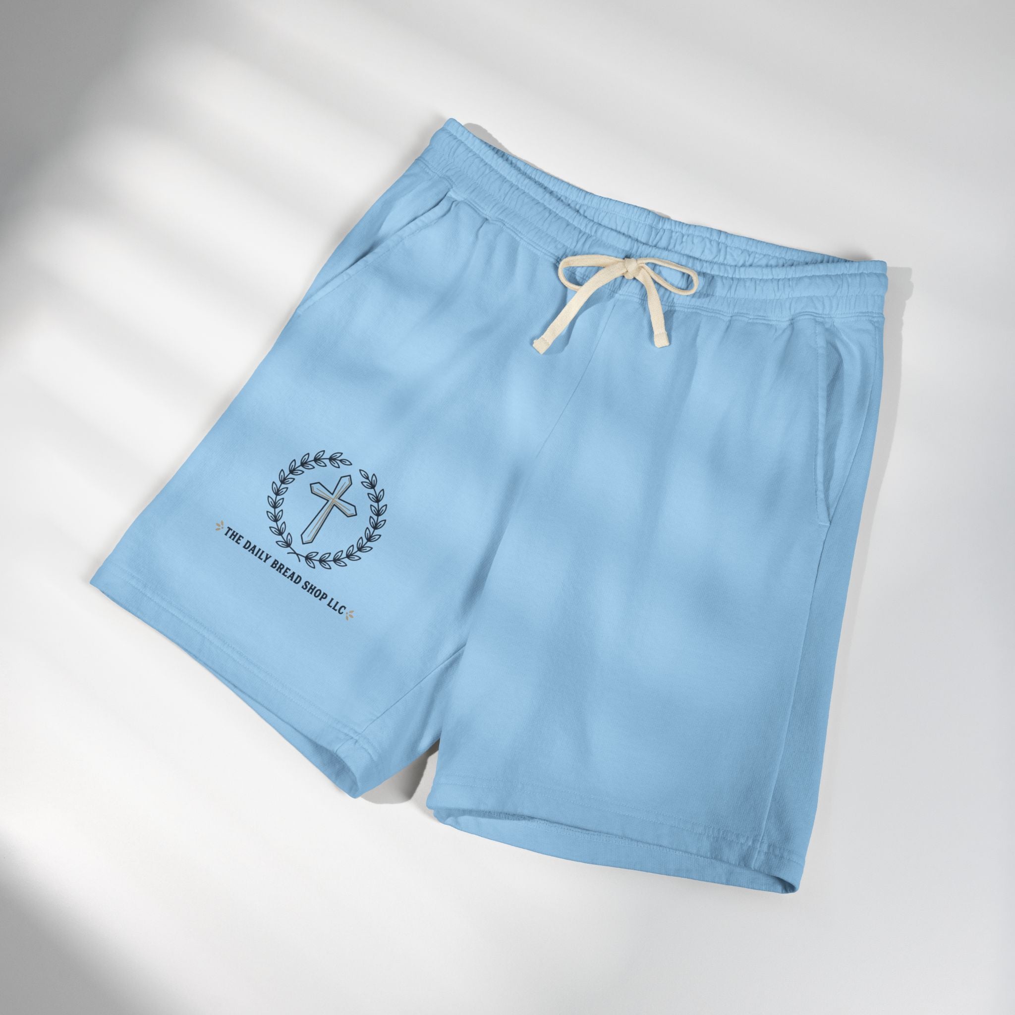 The Daily Bread Shop LLC Sweat Shorts — Lightweight Garment-Dyed Fleece