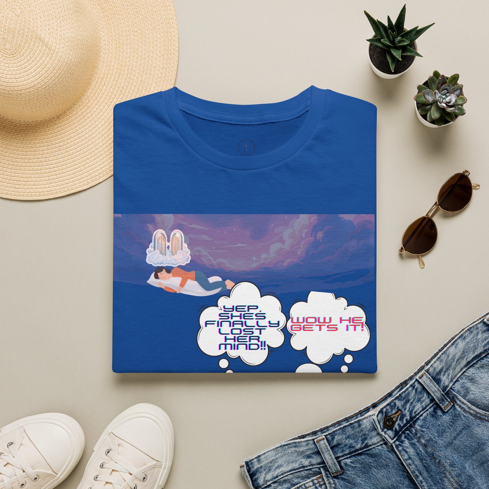 T-Shirt — 'Stop Sharing the Vision' Inspirational Conversation Graphic Tee