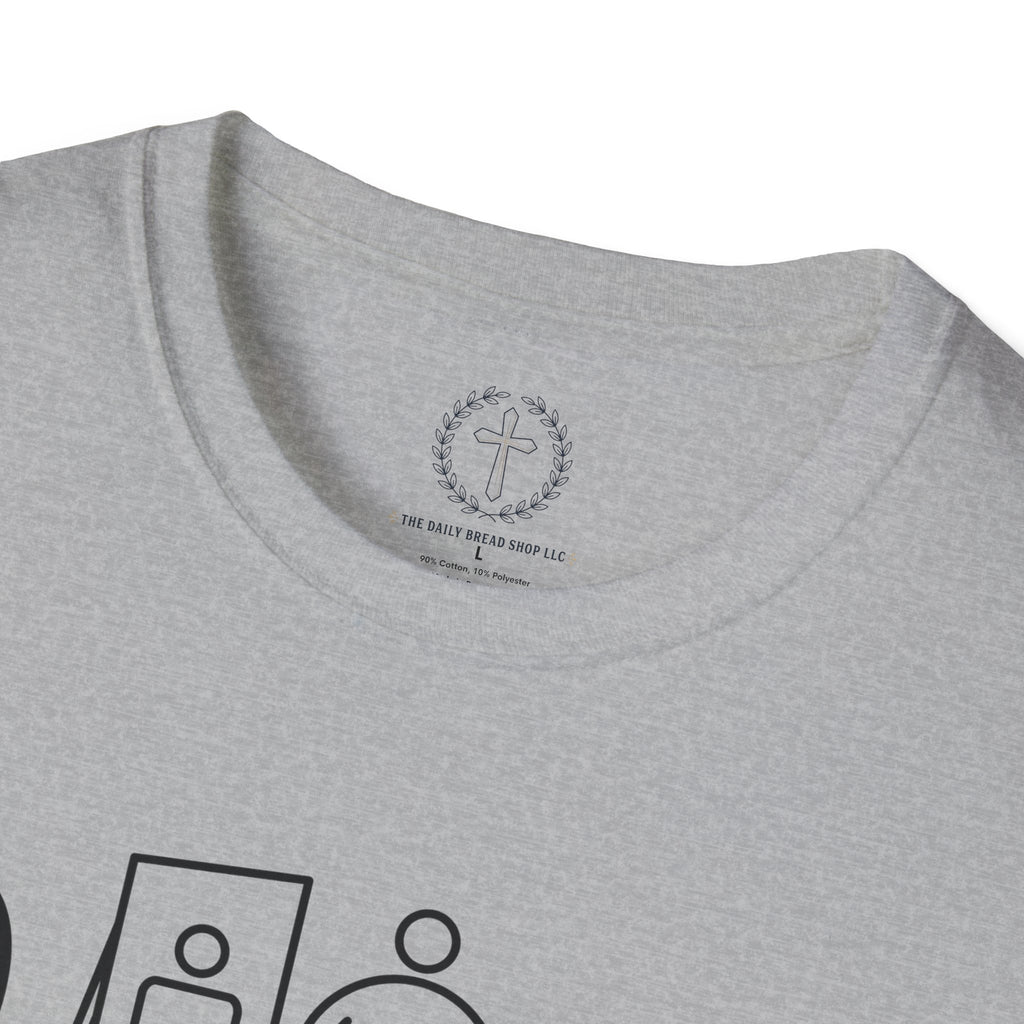 T-Shirt — “Don’t Be Controlled By Your Body” Christian Fitness Graphic