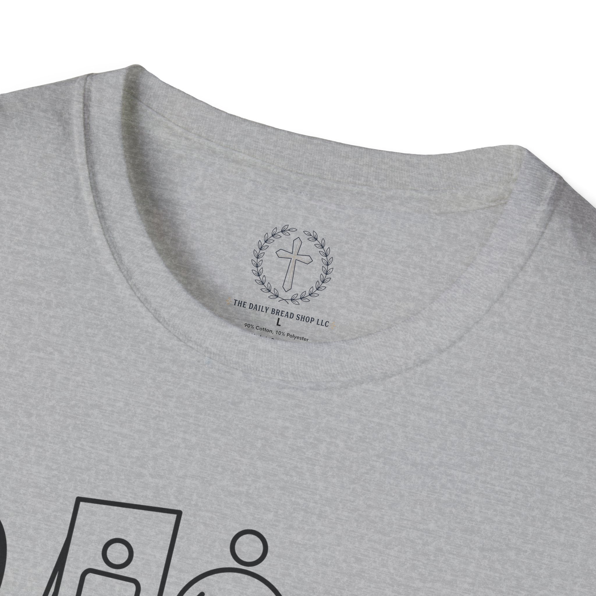T-Shirt — “Don’t Be Controlled By Your Body” Christian Fitness Graphic