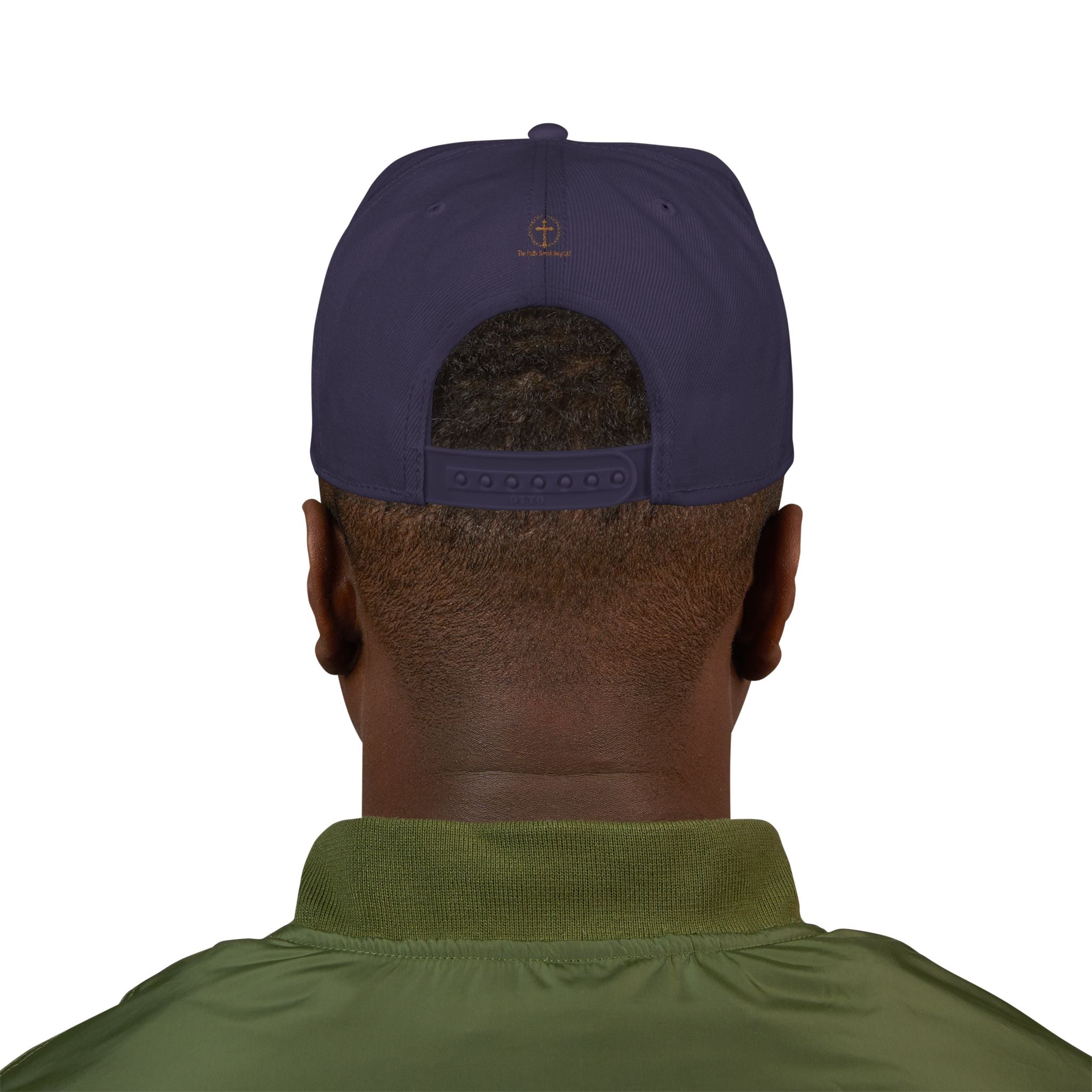 Embroidered Snapback Hat — “As For Me And My House, We Will Serve the Lord” Streetwear Cap