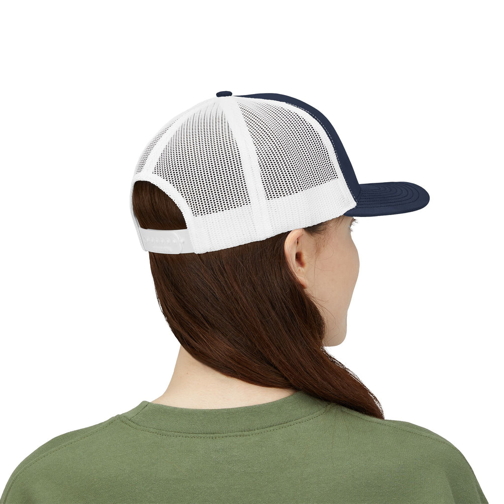 John 3:16 Trucker Cap — Embroidered Christian Snapback Mesh back Hat