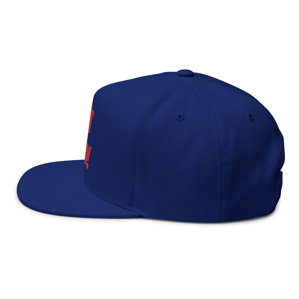 But God! Embroidered Flat Bill Cap — Christian Statement Snapback
