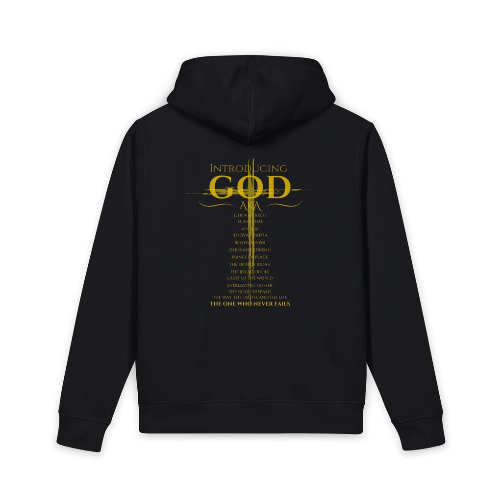 Christian Graphic Hoodie — "Introducing God" Hoodie