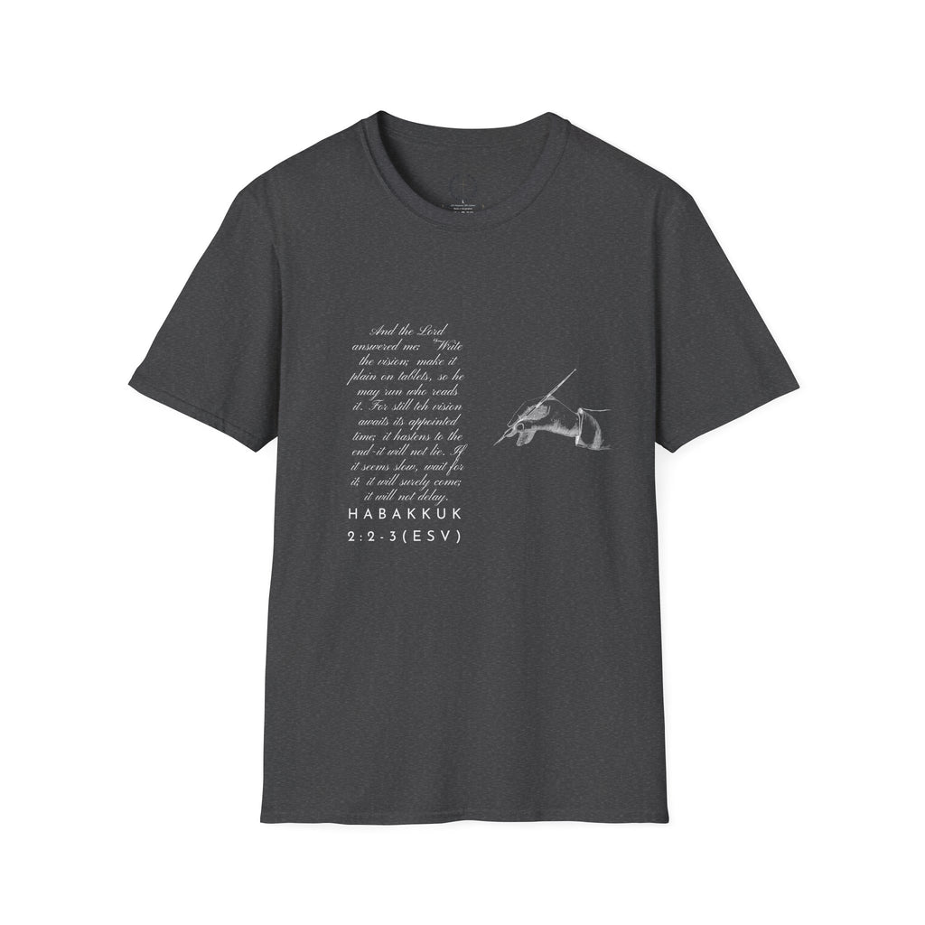 Soft T-Shirt — Write the Vision and Make it Plain