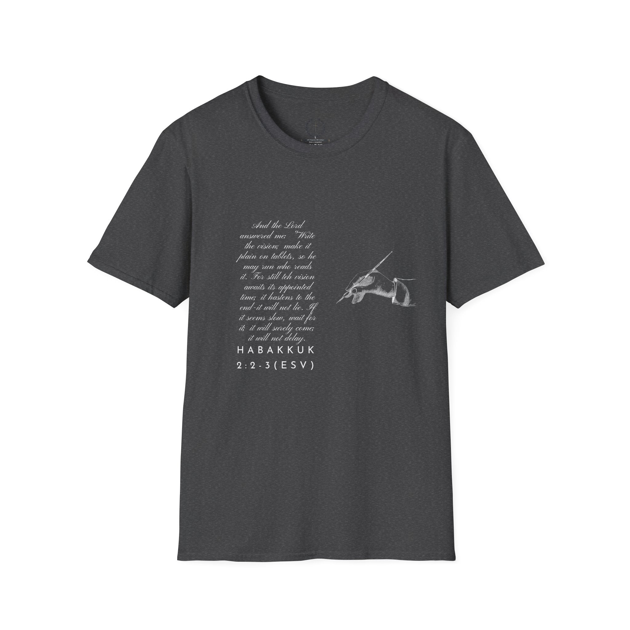 Soft T-Shirt — Write the Vision and Make it Plain