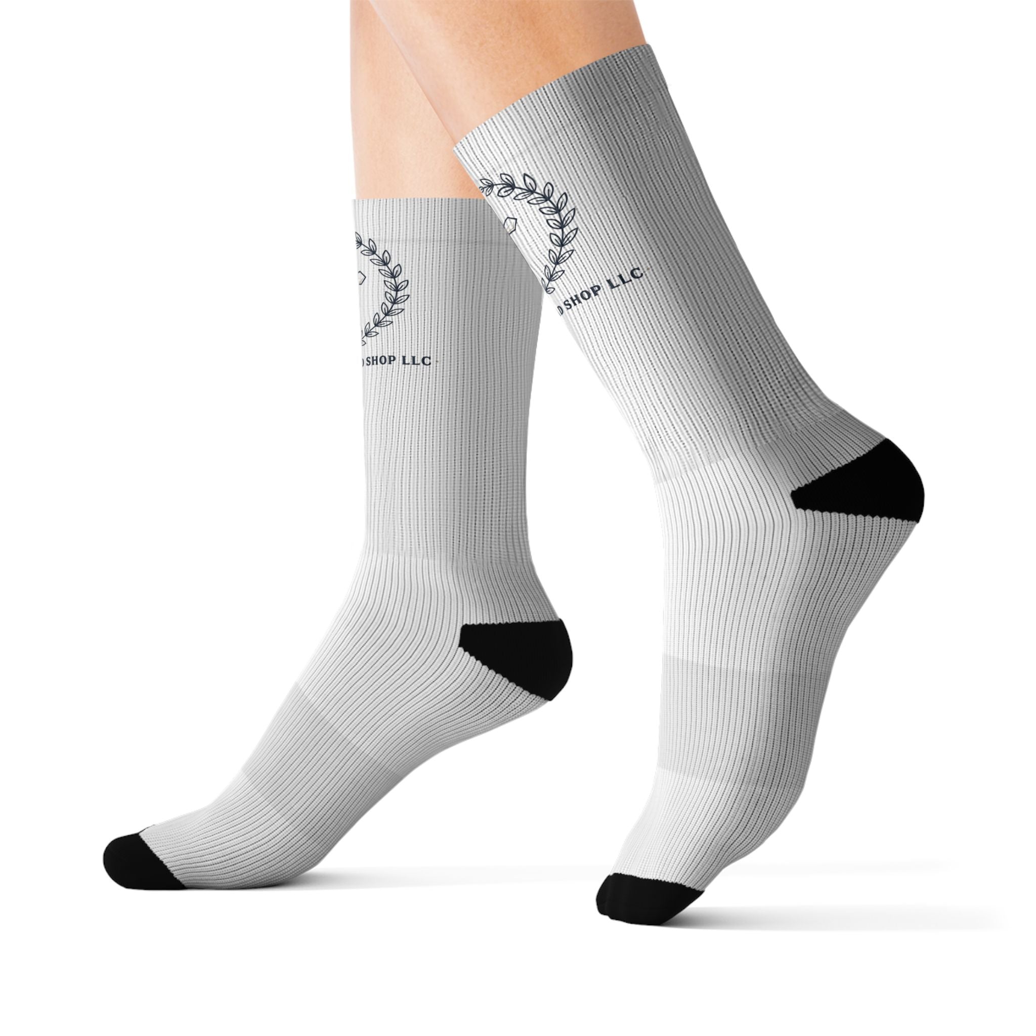 The Daily Bread Shop LLC Socks — Logo Crew Socks