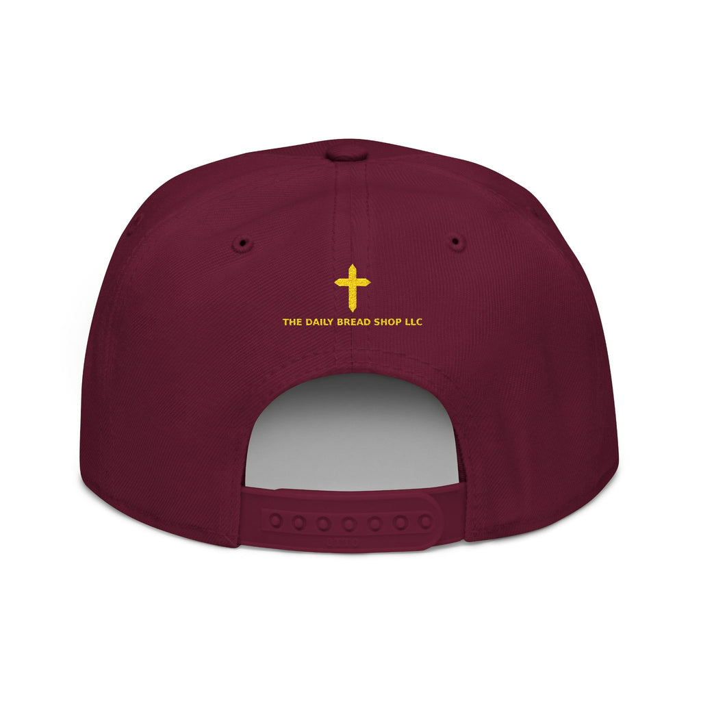 Embroidered "Yahweh" Snapback Hat - Streetwear Christian Cap