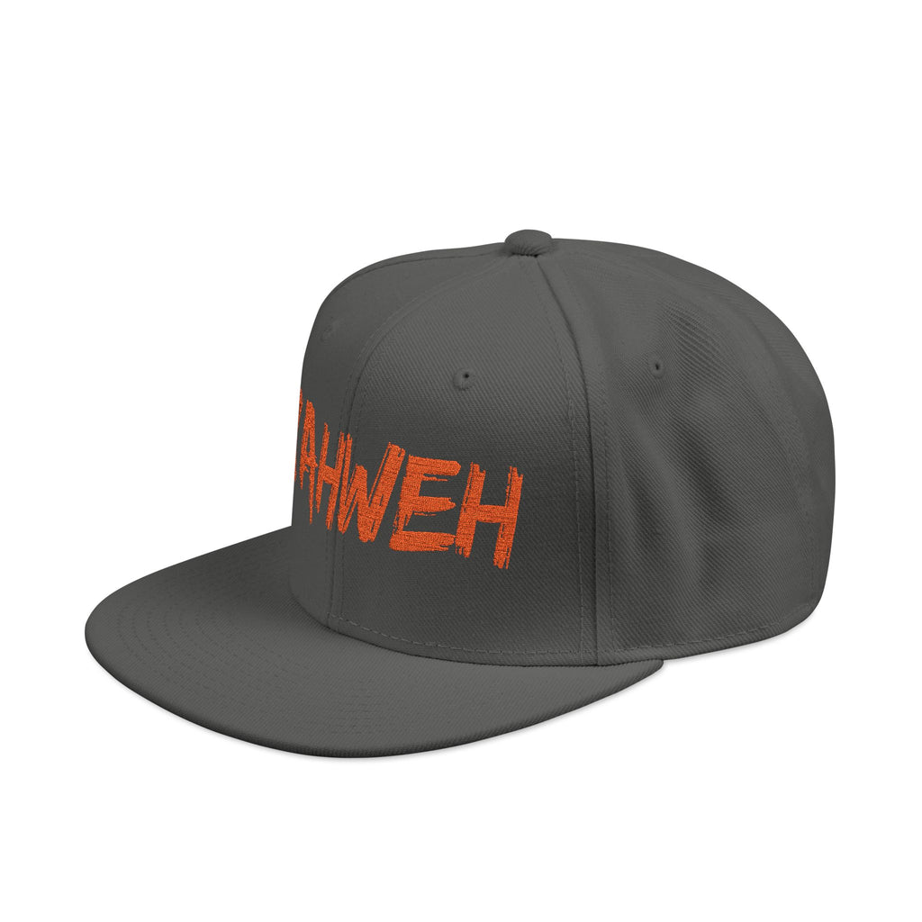 Embroidered "Yahweh" Snapback Hat - Streetwear Christian Cap
