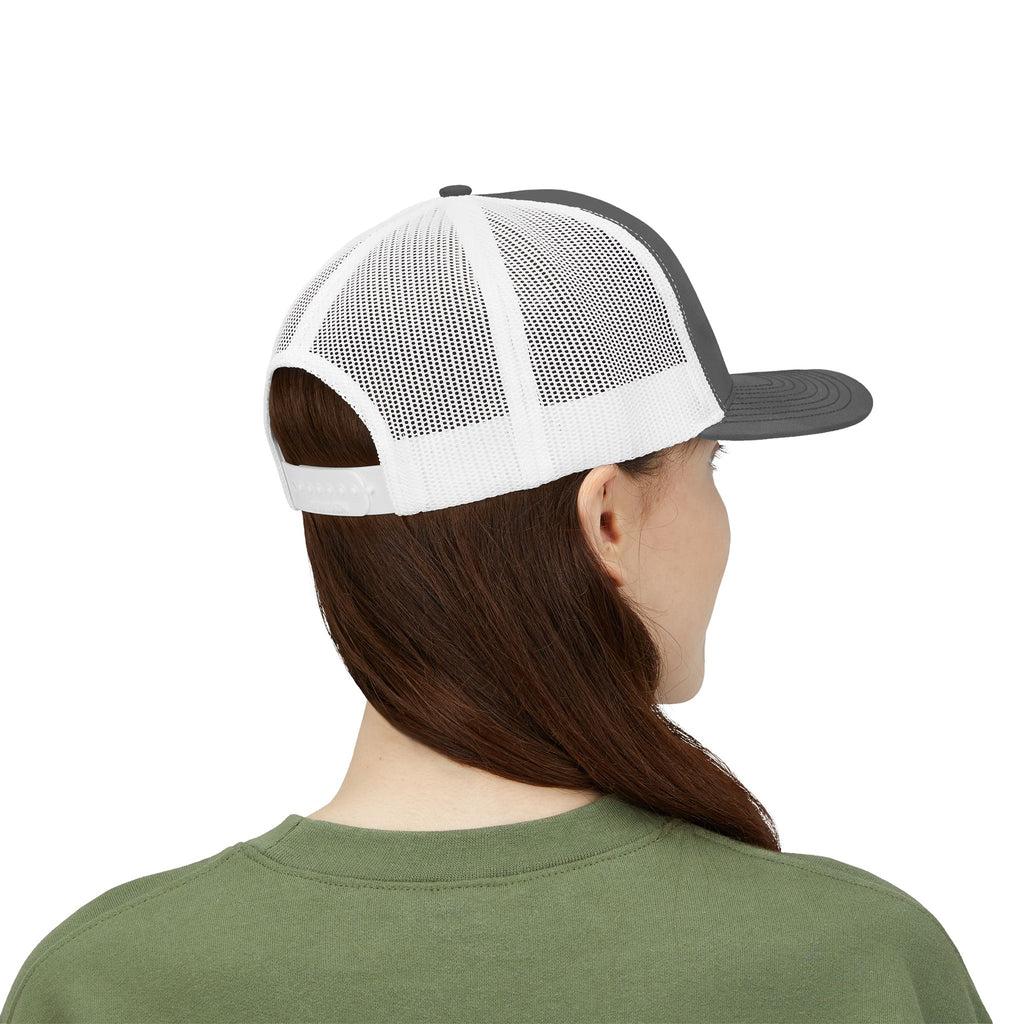 1 Corinthians 13:4-5 Trucker Cap — Customizable Mesh Back Hat