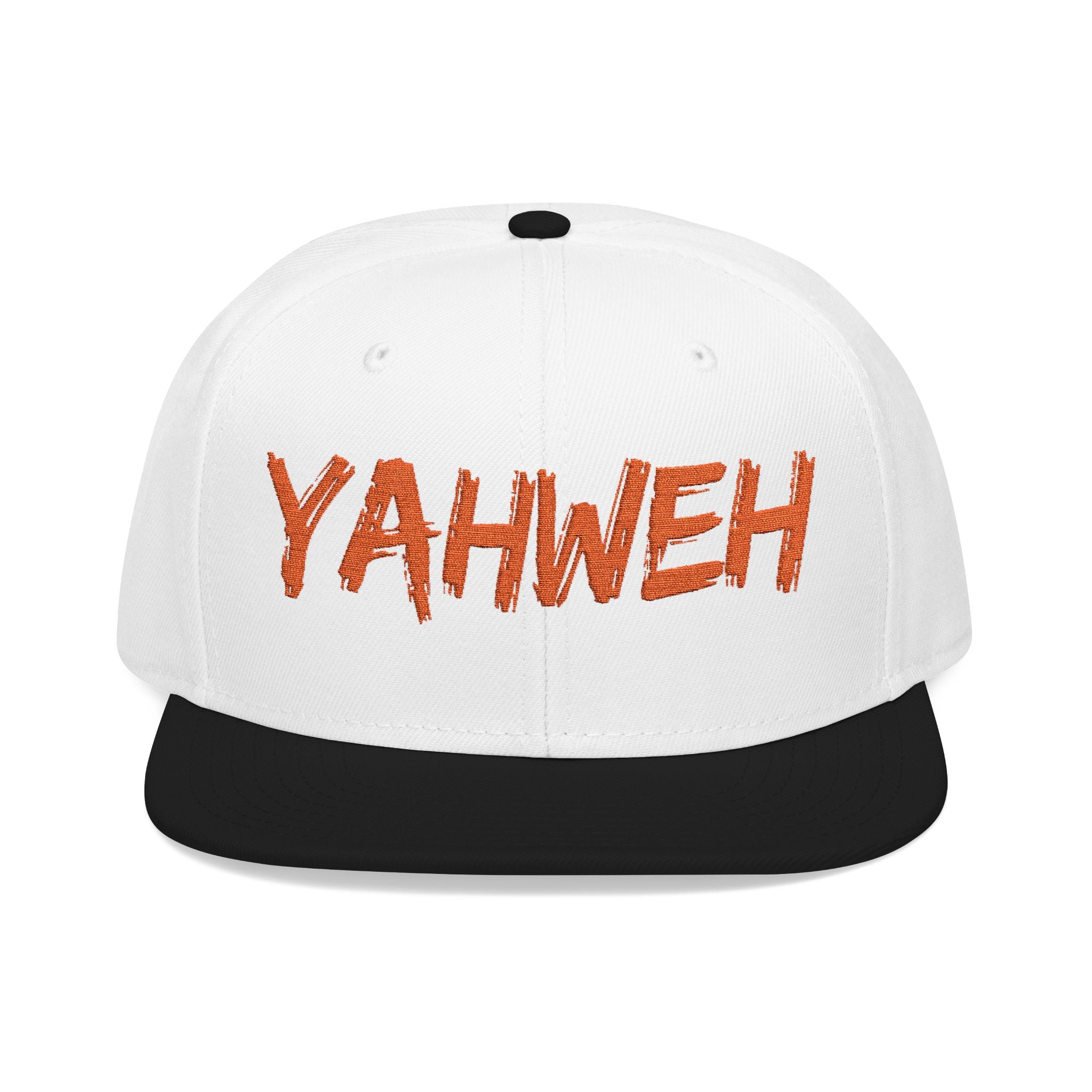 Embroidered "Yahweh" Snapback Hat - Streetwear Christian Cap
