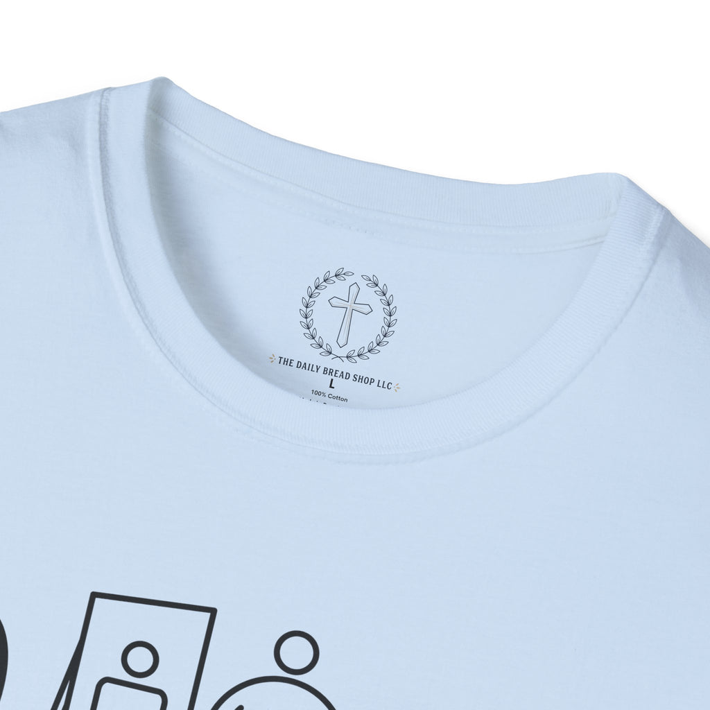 T-Shirt — “Don’t Be Controlled By Your Body” Christian Fitness Graphic