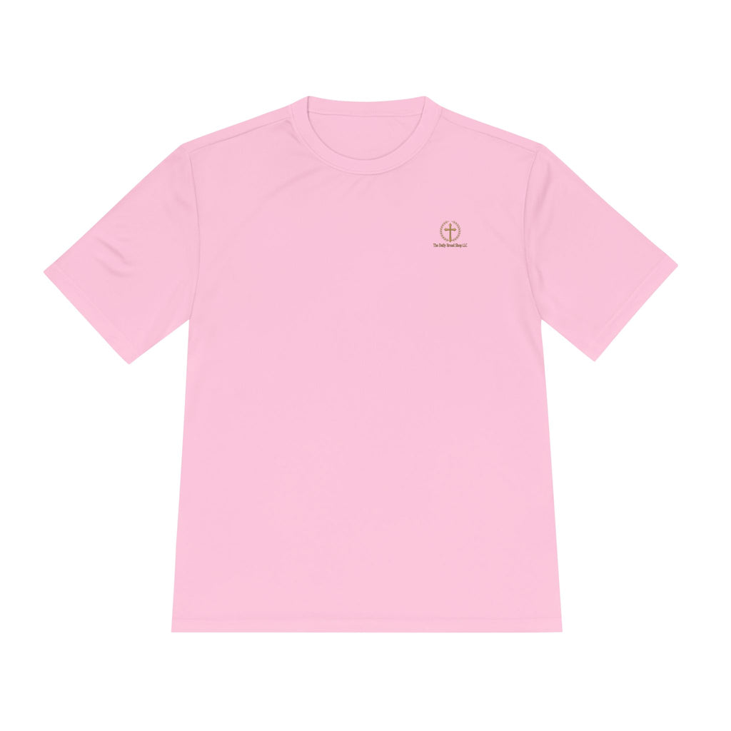 Faith Graphic Tee — “Walk By Faith Not By Sight” Moisture-Wicking Shirt