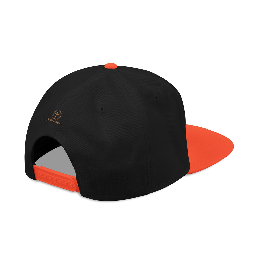 Embroidered "Alpha and Omega" Snapback Hat - Streetwear Trucker Cap