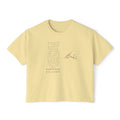Women's Boxy Tee — Write the Vision and Make it Plain (CEV)
