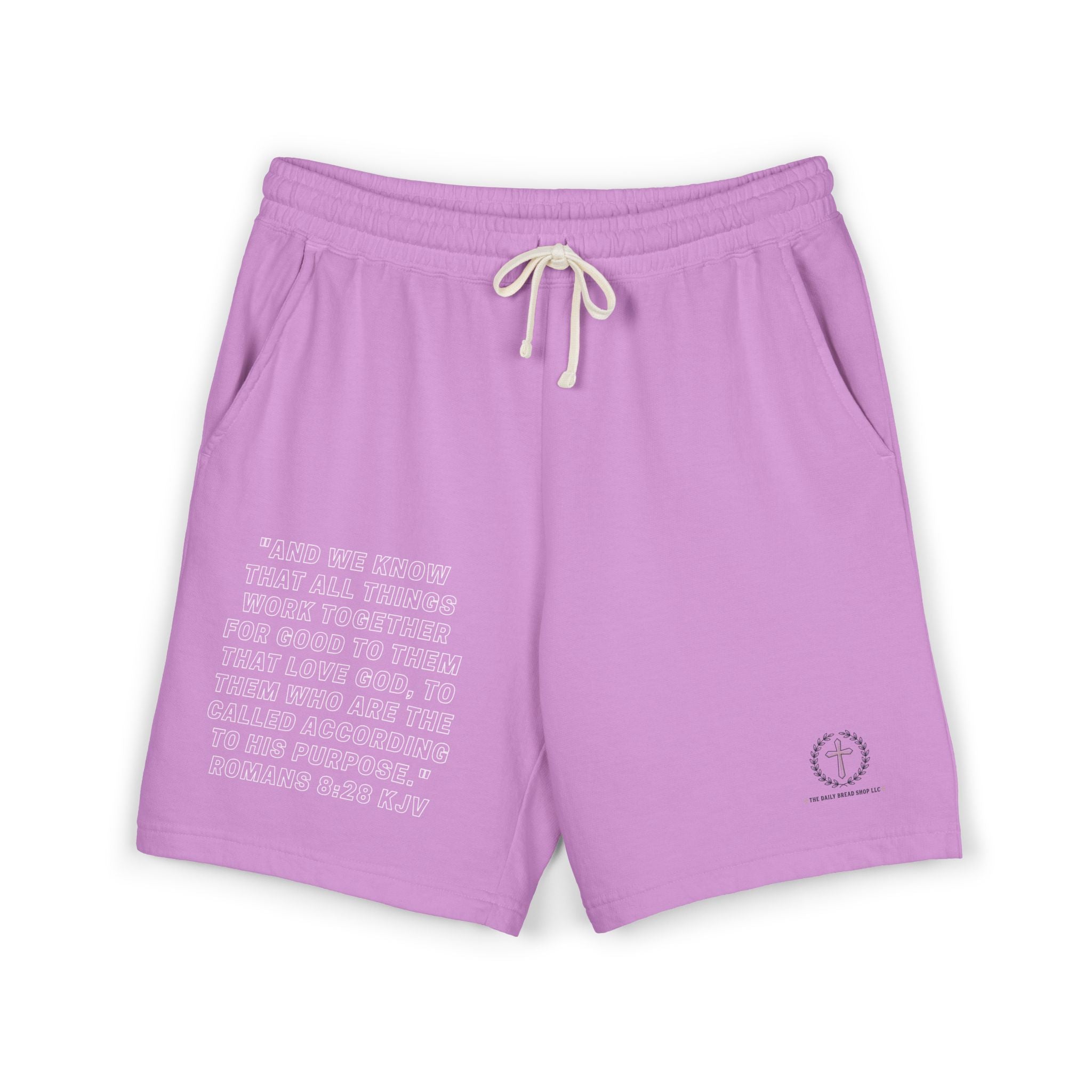 The Daily Bread Shop LLC Sweat Shorts — Lightweight Garment-Dyed Fleece