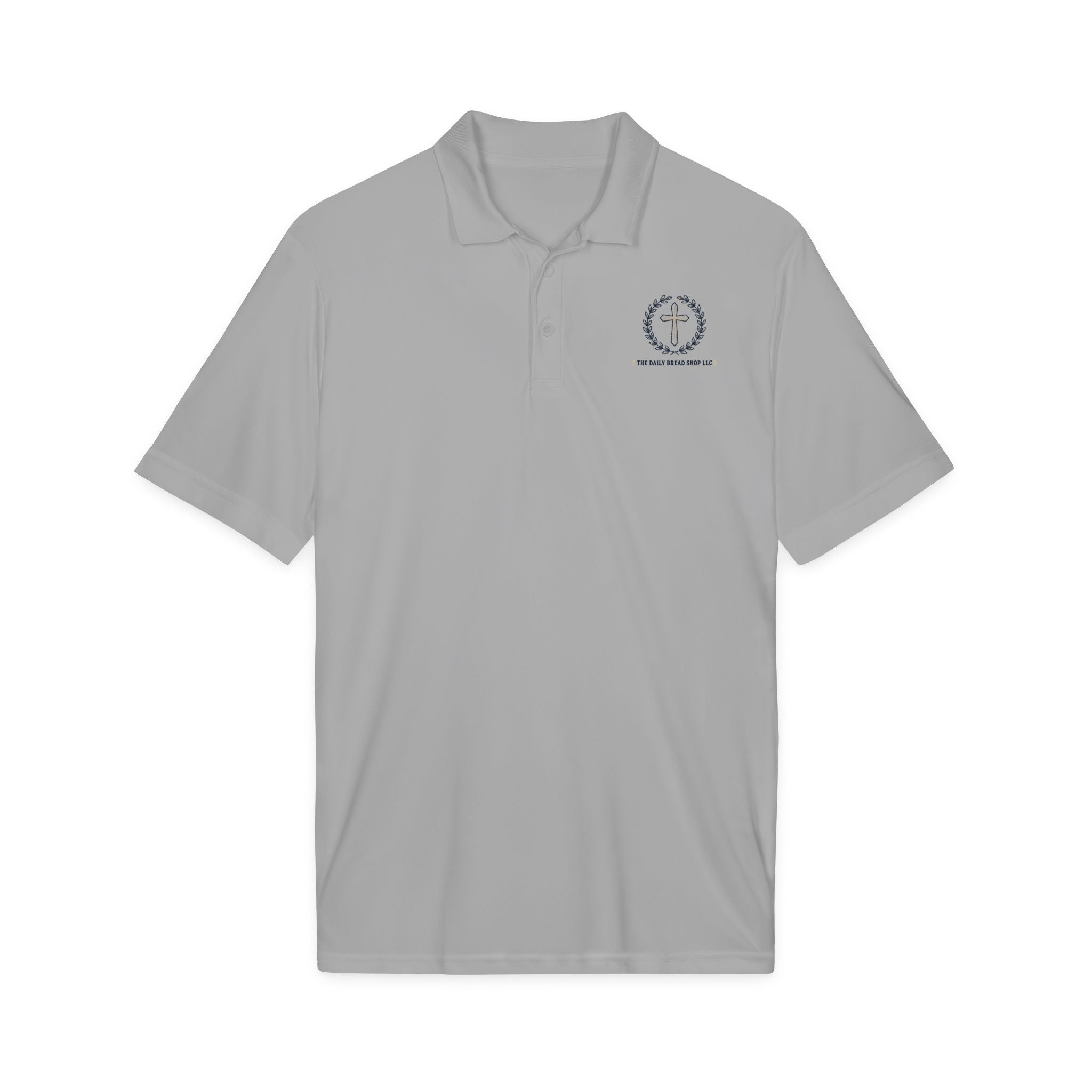 The Daily Bread Shop LLC Breathable Polo (Customizable)