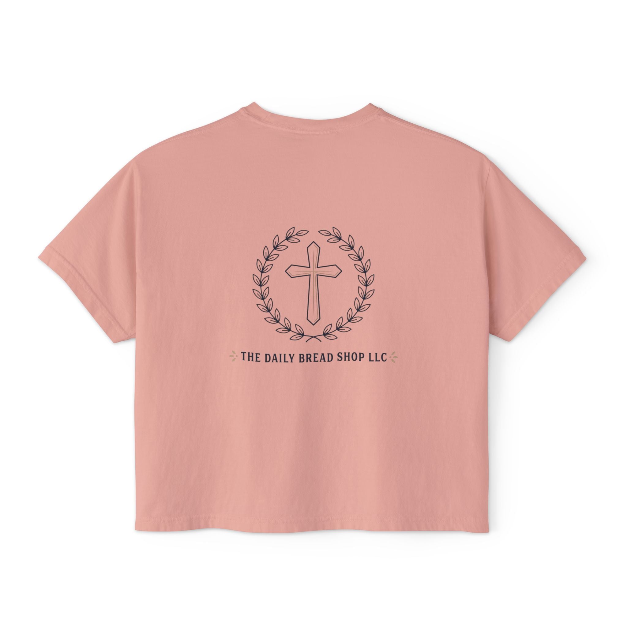 Women's Boxy Tee — Write the Vision and Make it Plain (CEV)