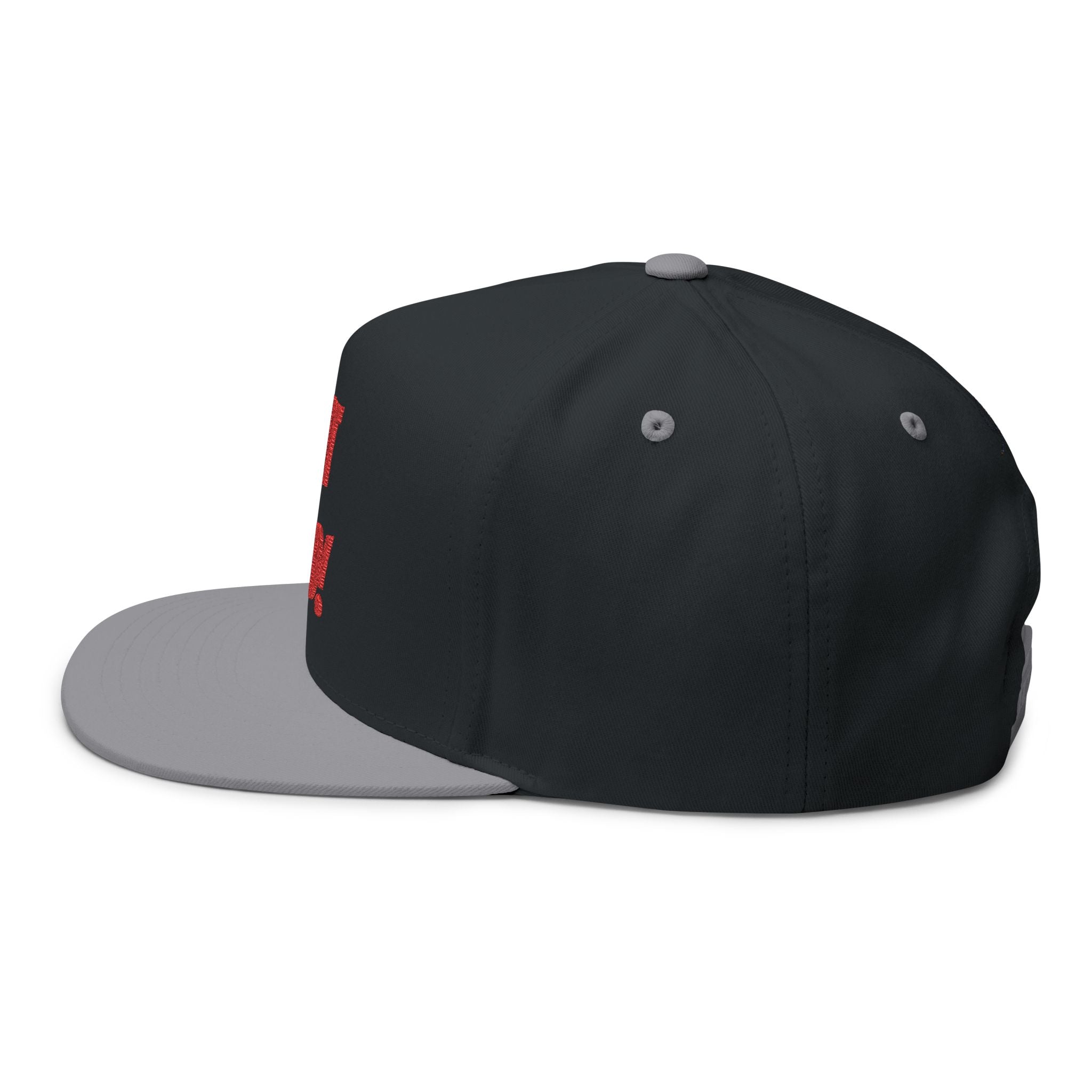 But God! Embroidered Flat Bill Cap — Christian Statement Snapback