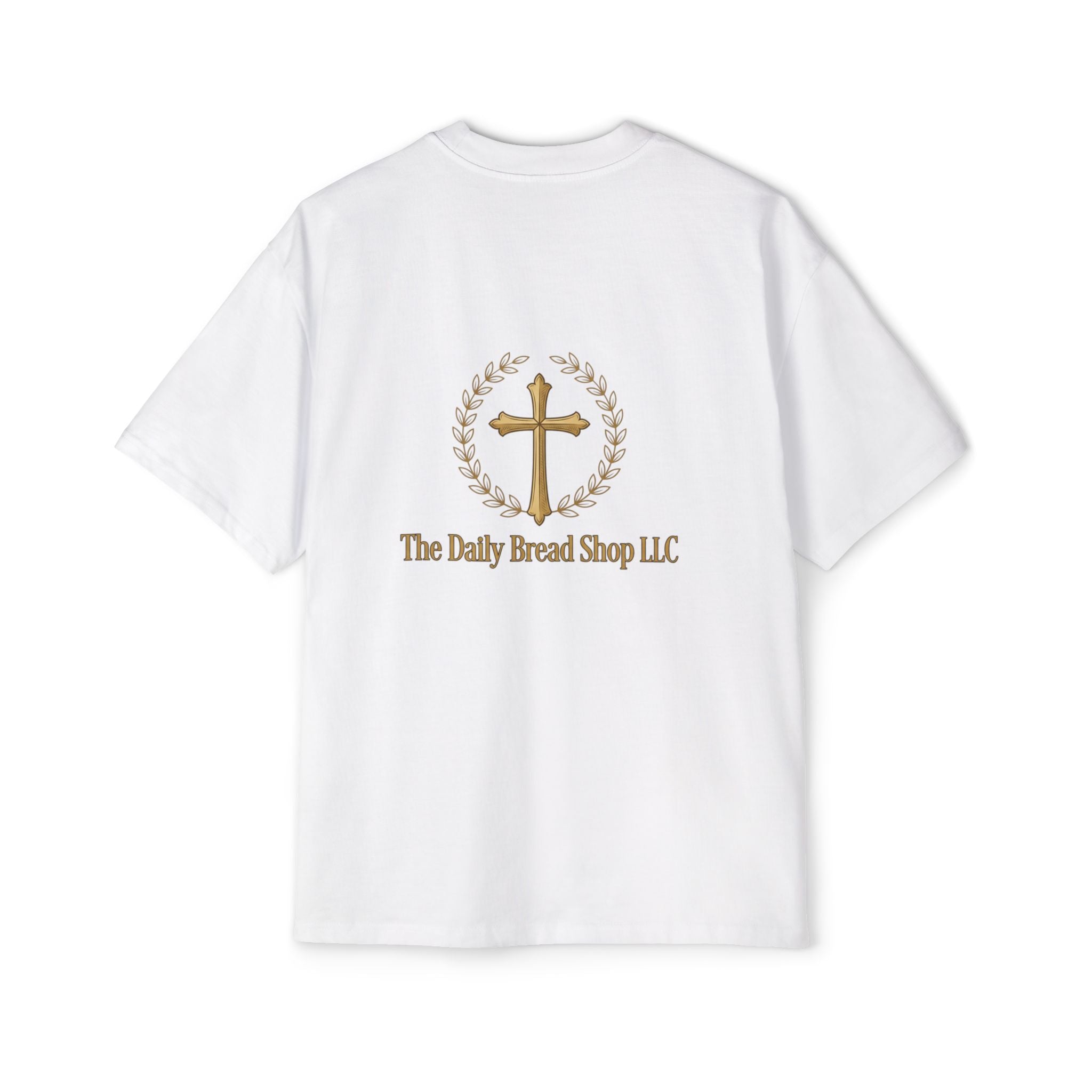 Christian Graphic Tee — "God Will Fight Your Battle" Oversized T‑Shirt
