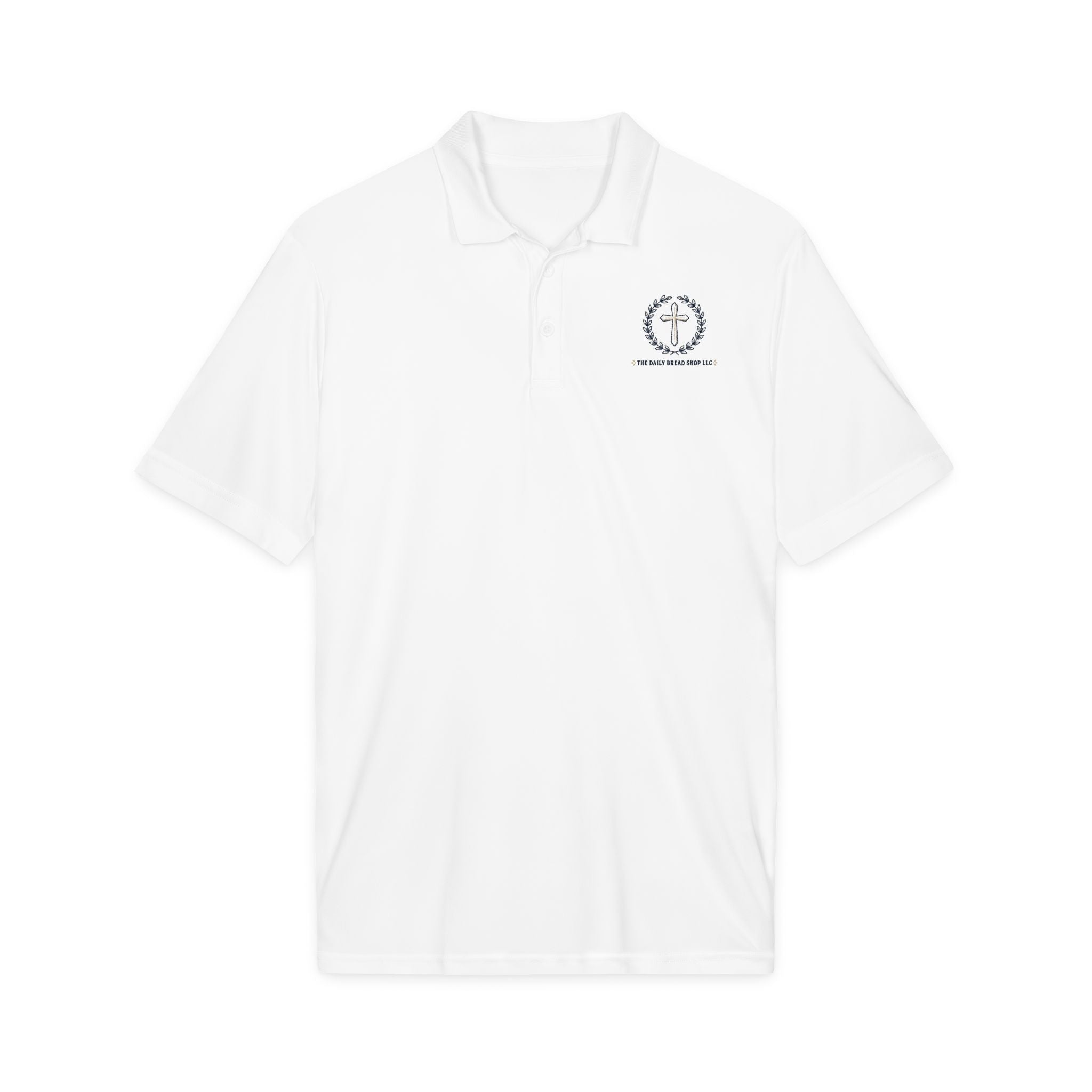 The Daily Bread Shop LLC Breathable Polo (Customizable)