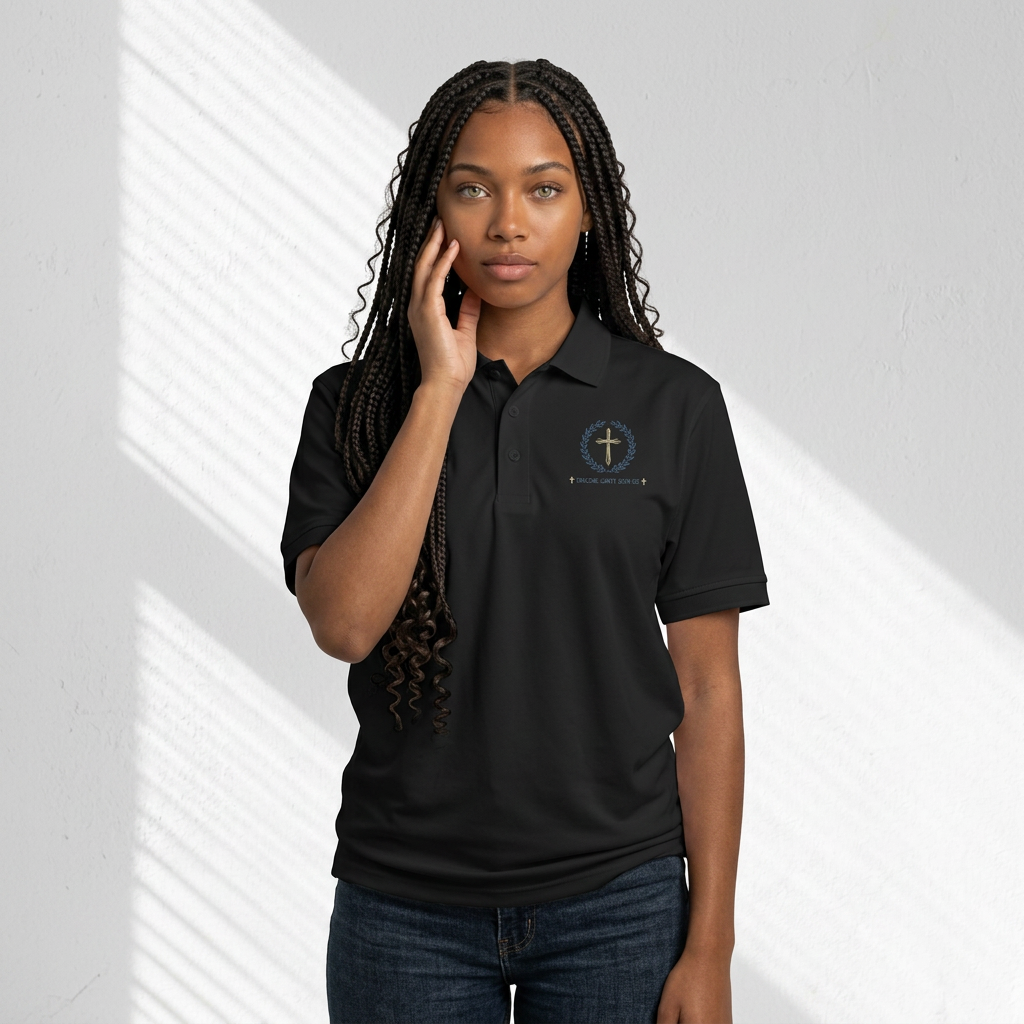 The Daily Bread Shop LLC Breathable Polo (Customizable)
