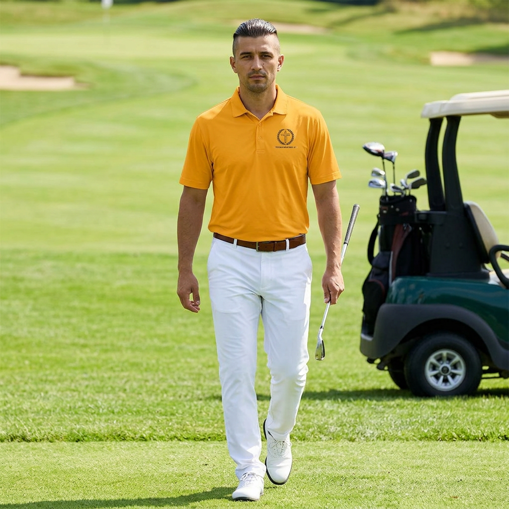 The Daily Bread Shop LLC Breathable Polo (Customizable)