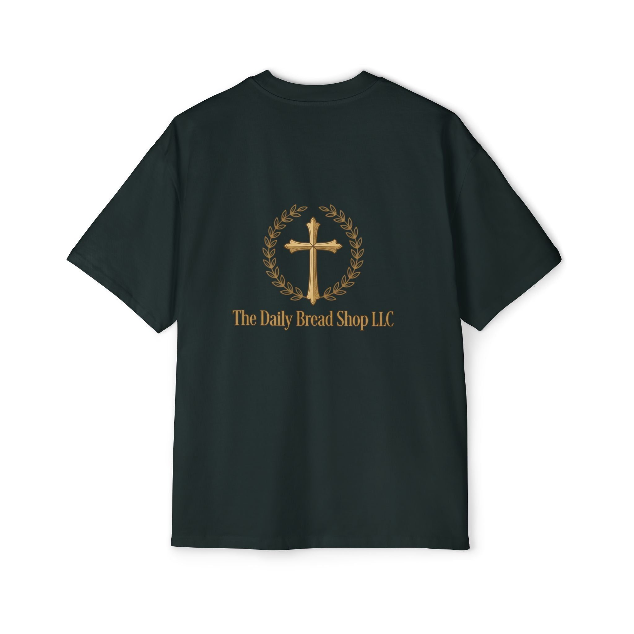 Christian Graphic Tee — "God Will Fight Your Battle" Oversized T‑Shirt
