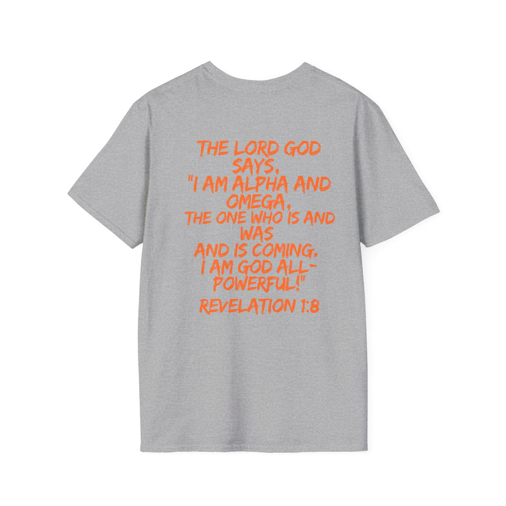 Yahweh Faith Tee — Revelation 1:8