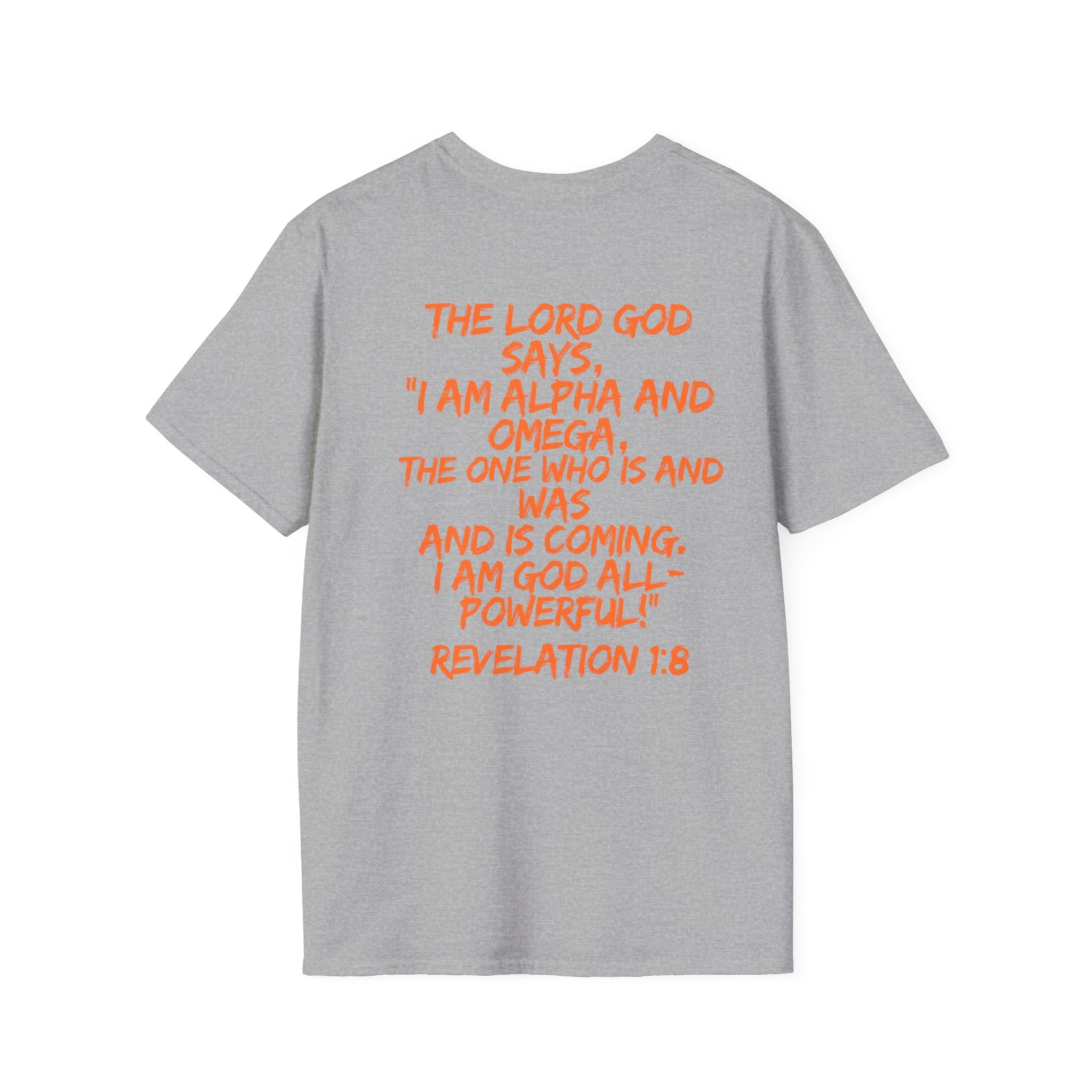 Yahweh Faith Tee — Revelation 1:8