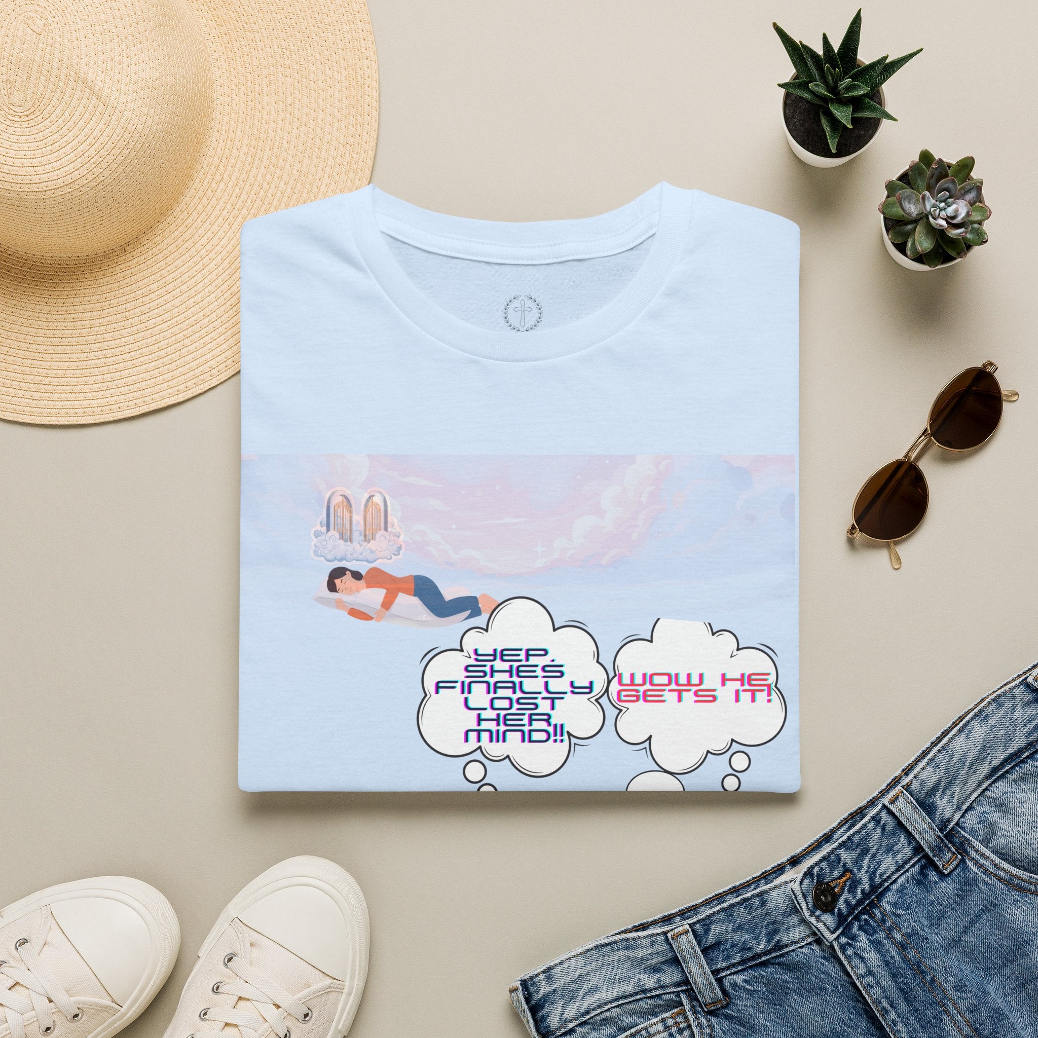 T-Shirt — 'Stop Sharing the Vision' Inspirational Conversation Graphic Tee