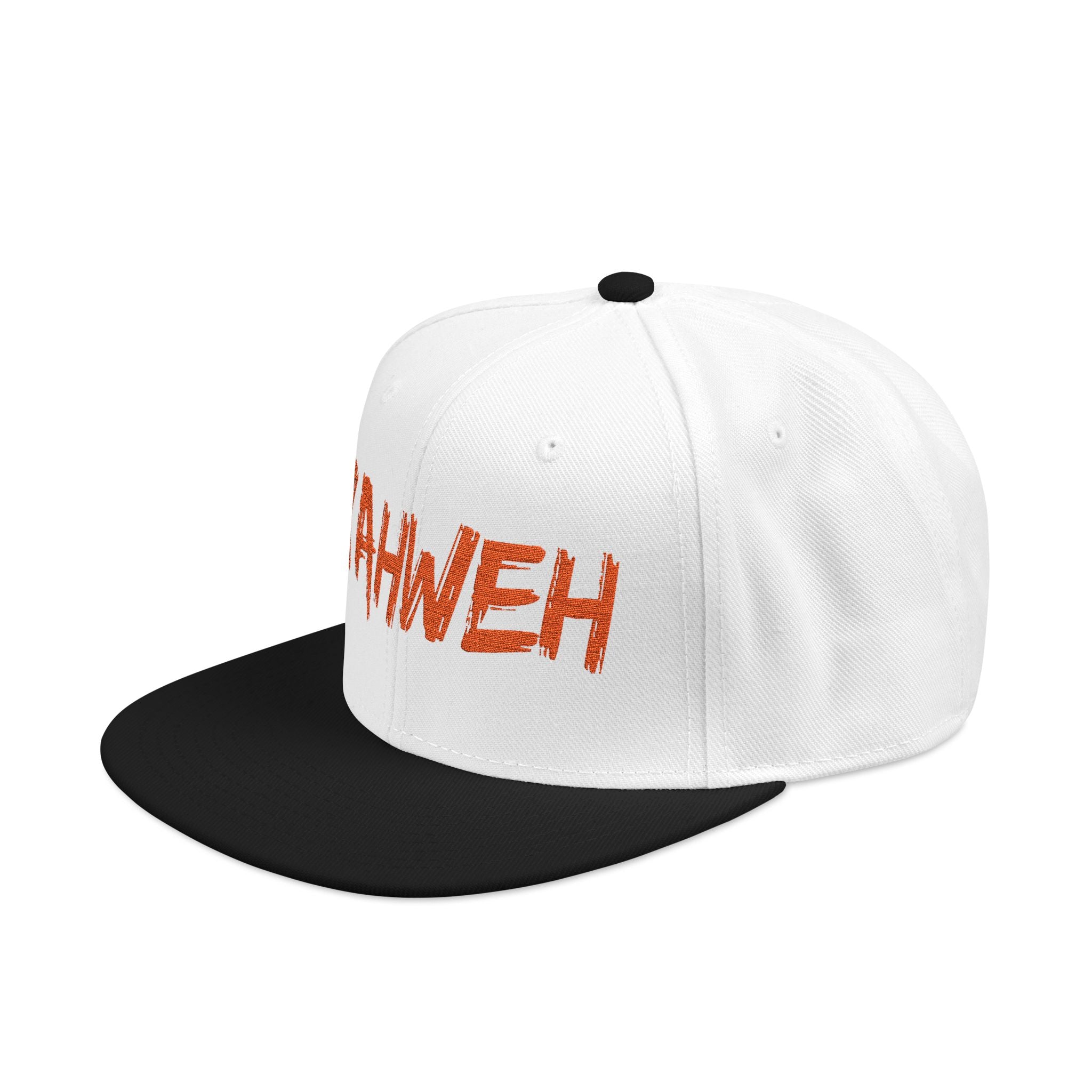 Embroidered "Yahweh" Snapback Hat - Streetwear Christian Cap