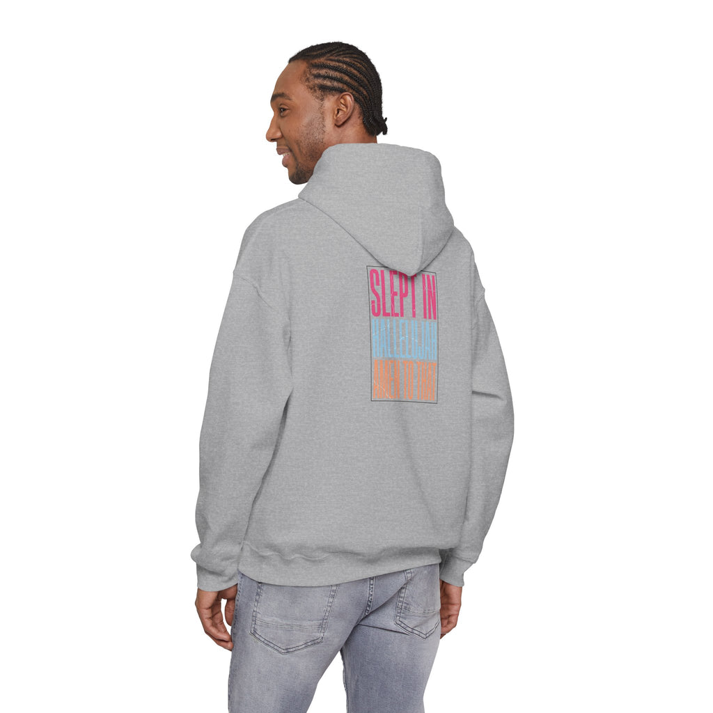Sleep In Hallelujah Hoodie | Everything Hallelujah, ironic gratitude