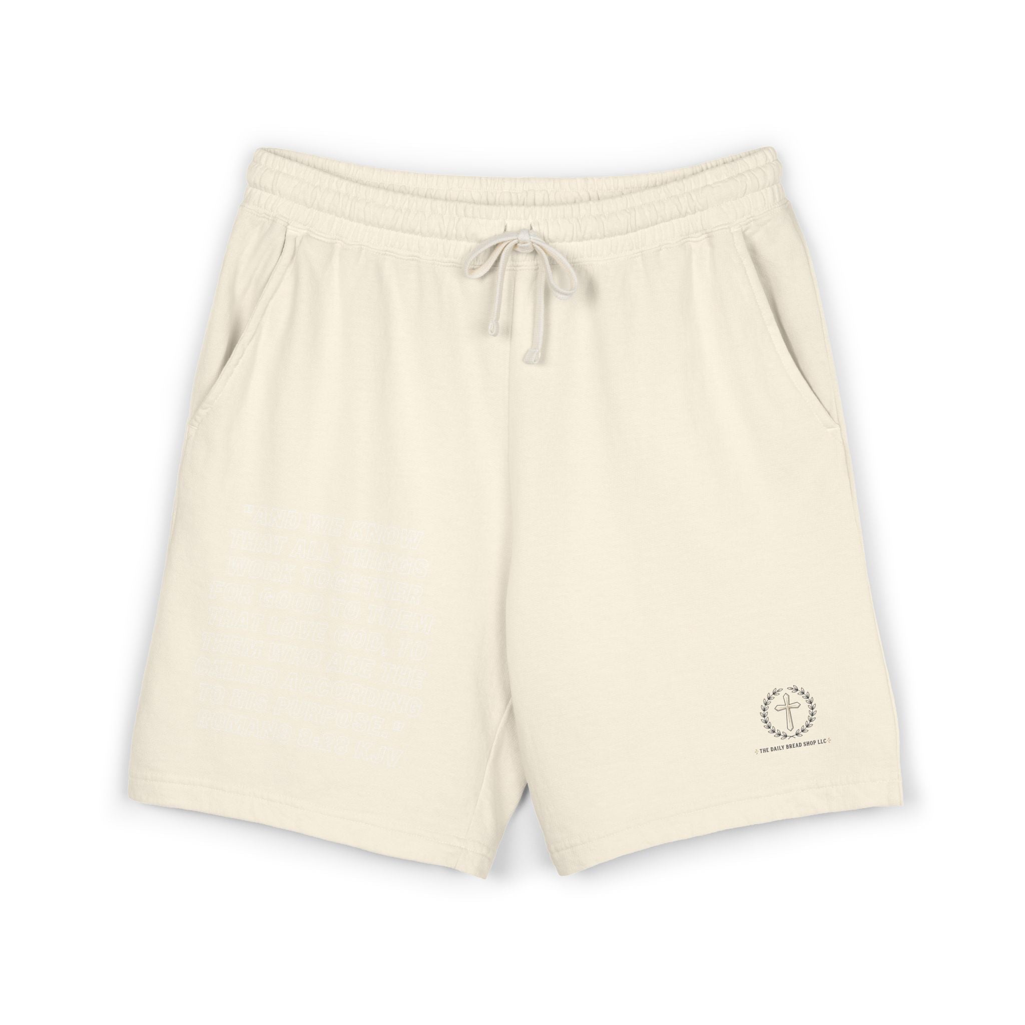 The Daily Bread Shop LLC Sweat Shorts — Lightweight Garment-Dyed Fleece