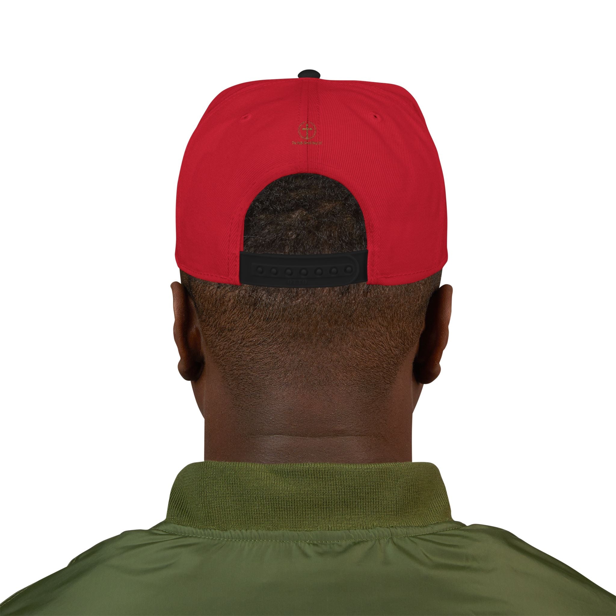 Embroidered "Alpha and Omega" Snapback Hat - Streetwear Trucker Cap