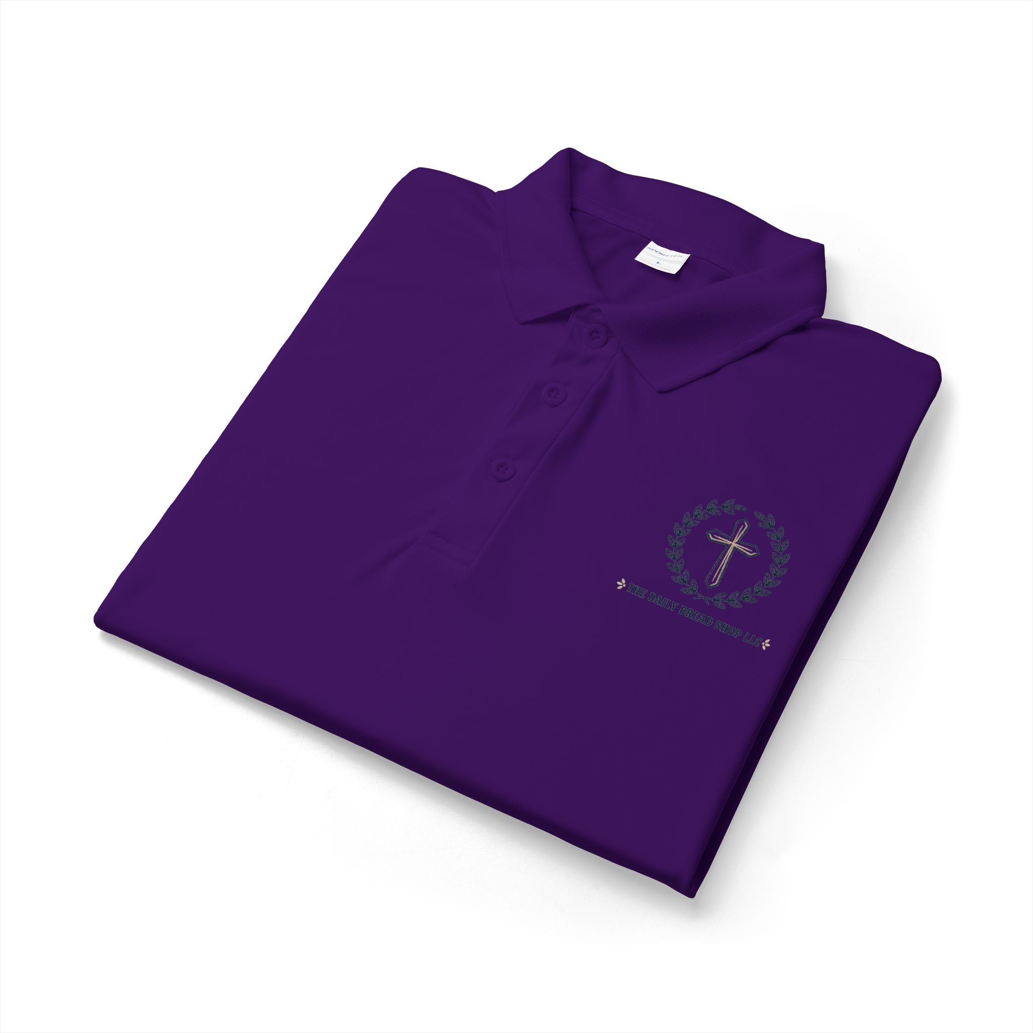 The Daily Bread Shop LLC Breathable Polo (Customizable)