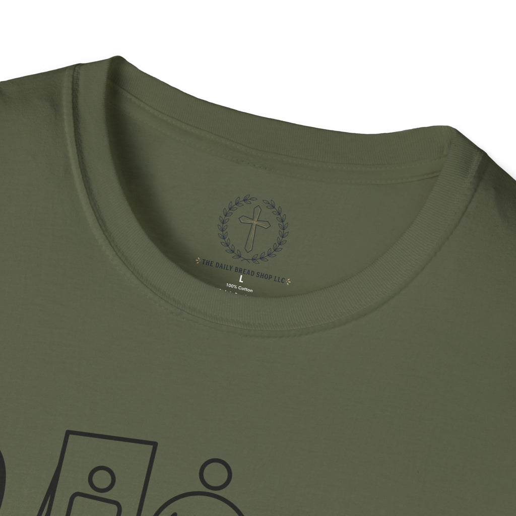 T-Shirt — “Don’t Be Controlled By Your Body” Christian Fitness Graphic