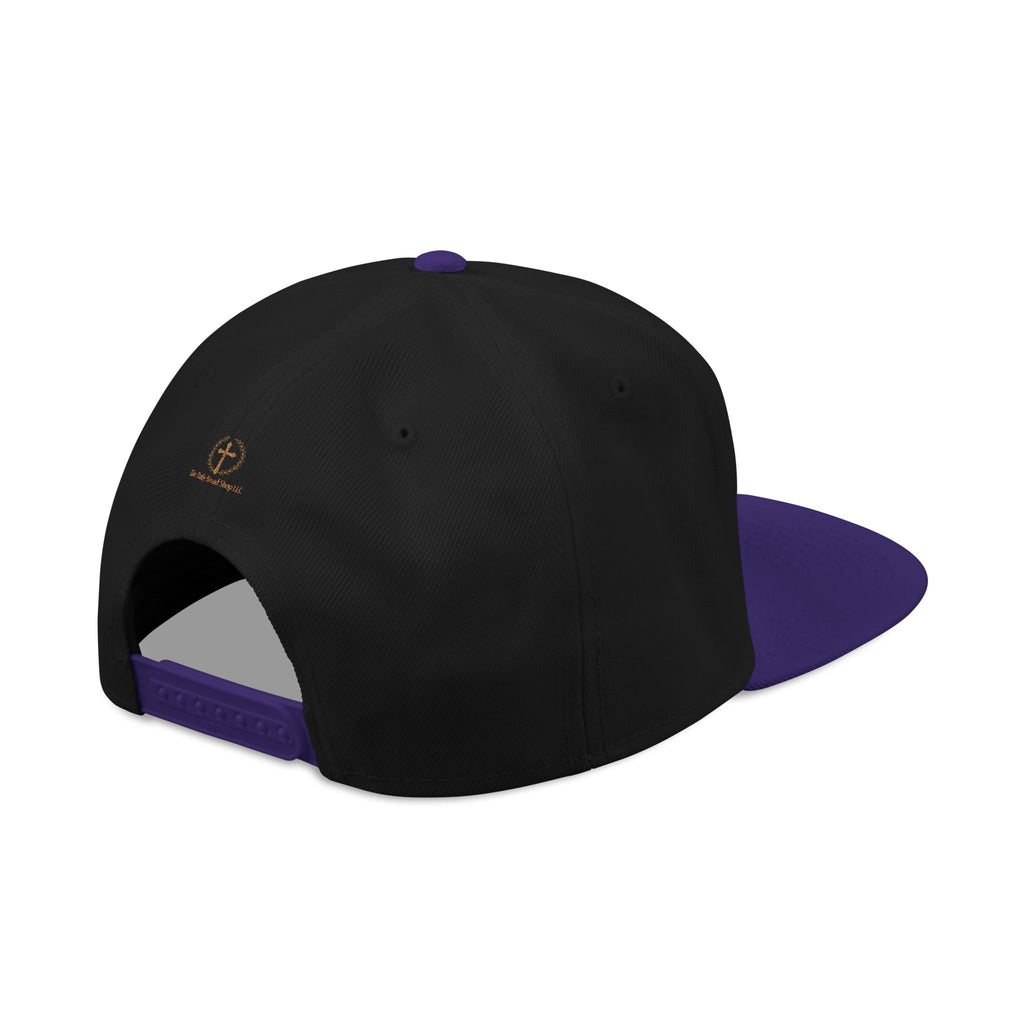 Embroidered "Alpha and Omega" Snapback Hat - Streetwear Trucker Cap