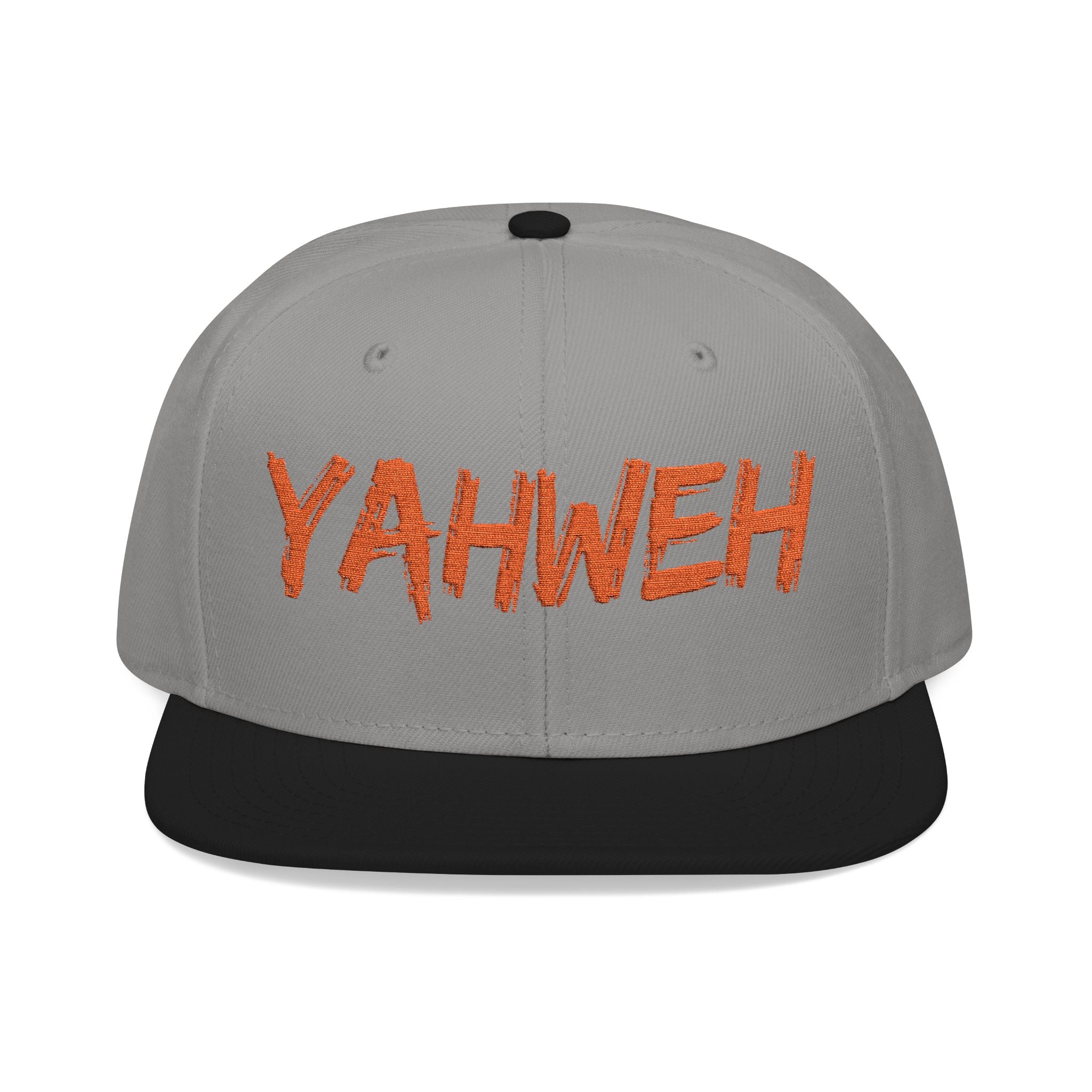 Embroidered "Yahweh" Snapback Hat - Streetwear Christian Cap