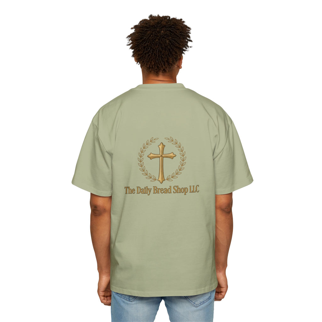 Christian Jesus Graphic Tee — "Don't Make It Hard For Jesus" Oversized Shirt