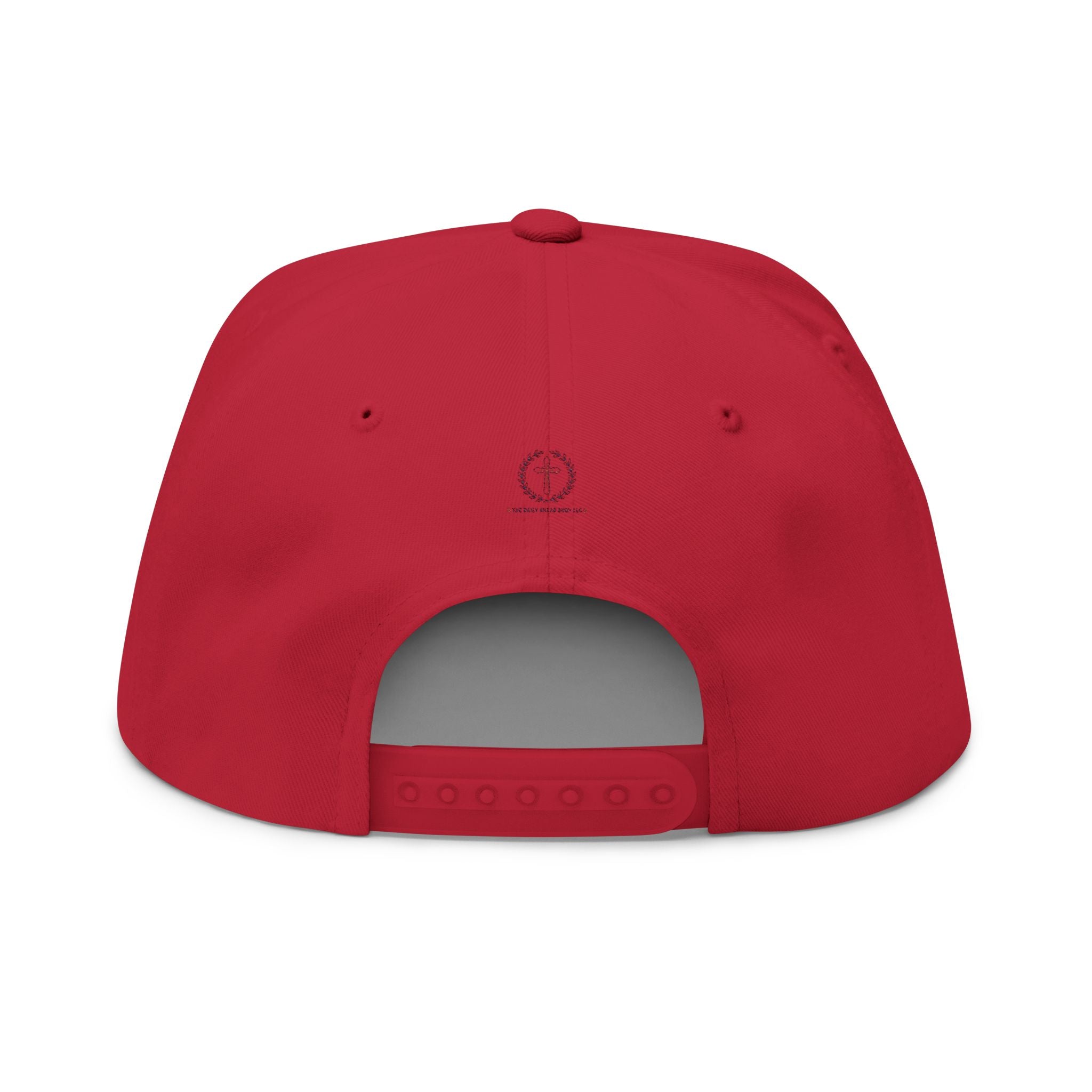 But God! Embroidered Flat Bill Cap — Christian Statement Snapback